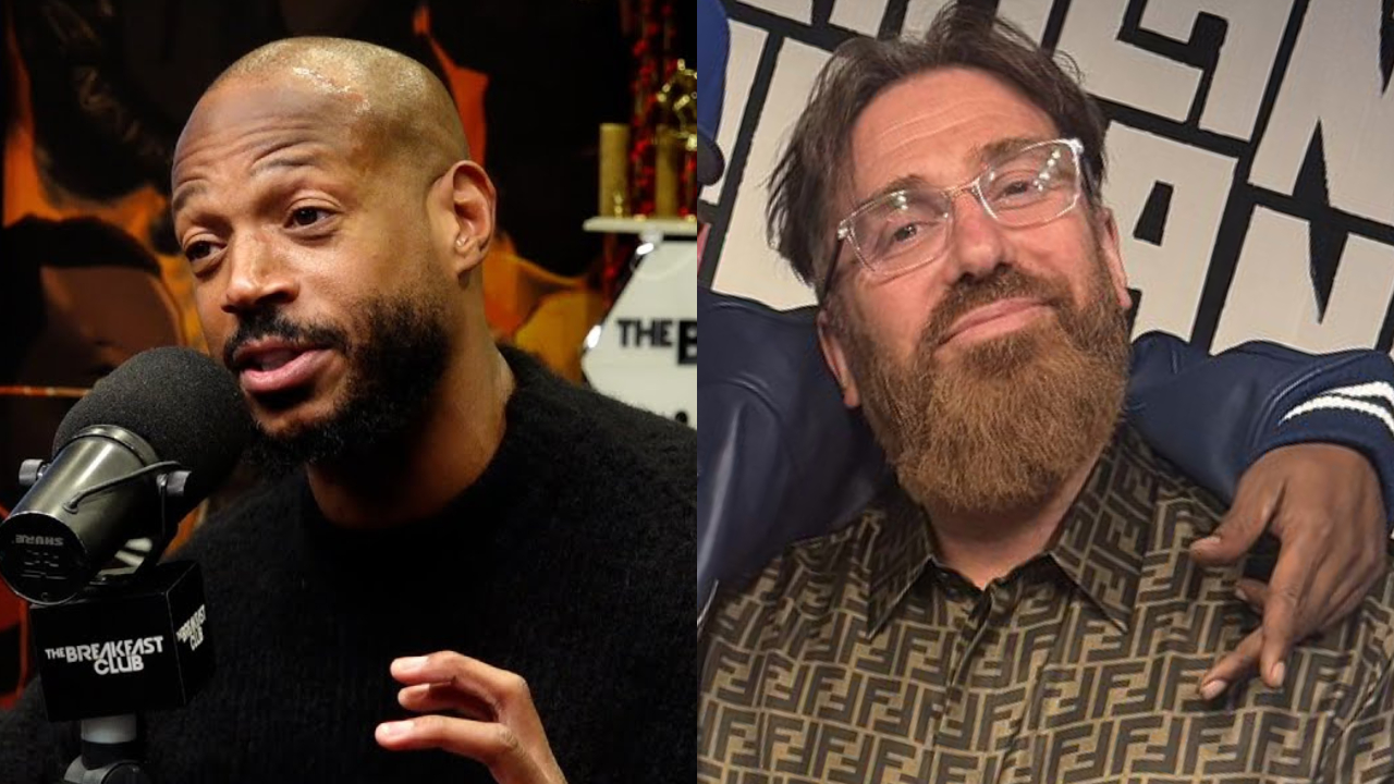 Split image. Left: Marlon Wayans. Right: DJ Vlad.