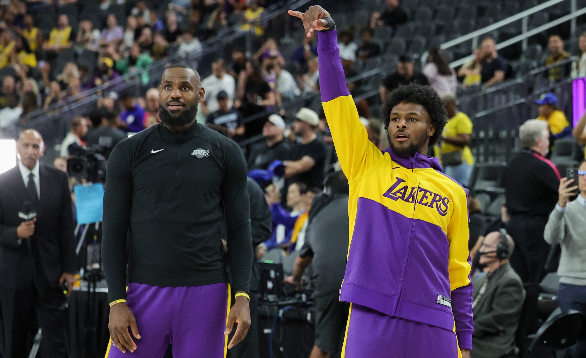 LeBron and Bronny