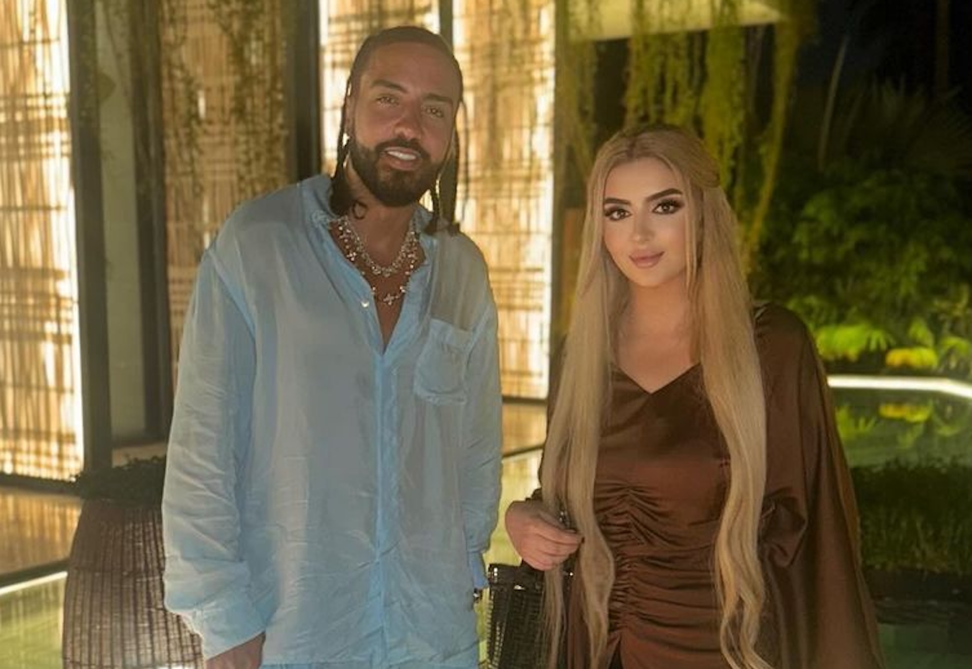 French Montana and Dubai princess