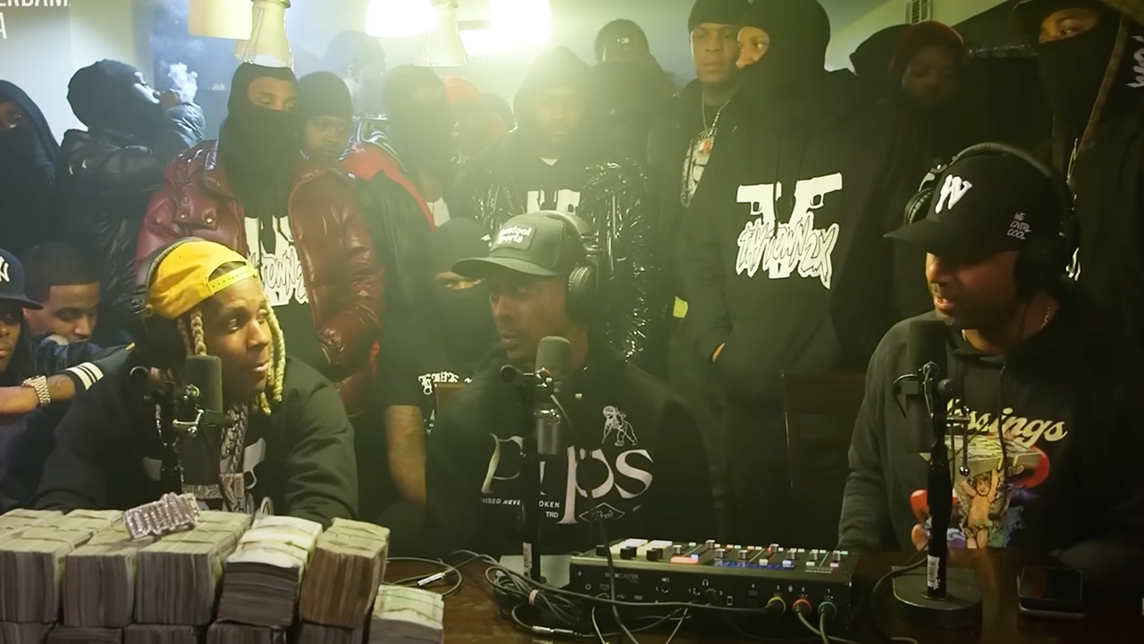 Lil Durk on the 'Million Dollaz Worth of Game' podcast.