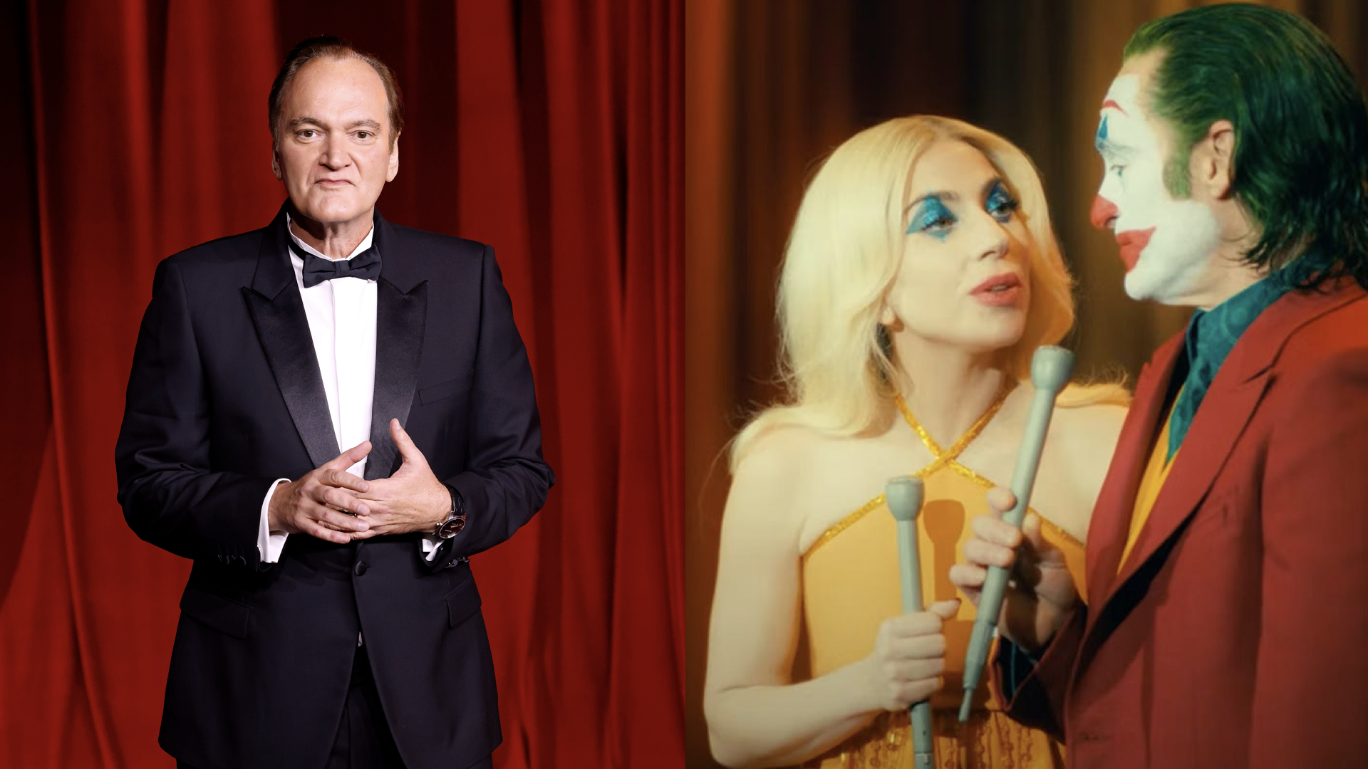 Quentin Tarantino, Lady Gaga and Joaquin Phoenix