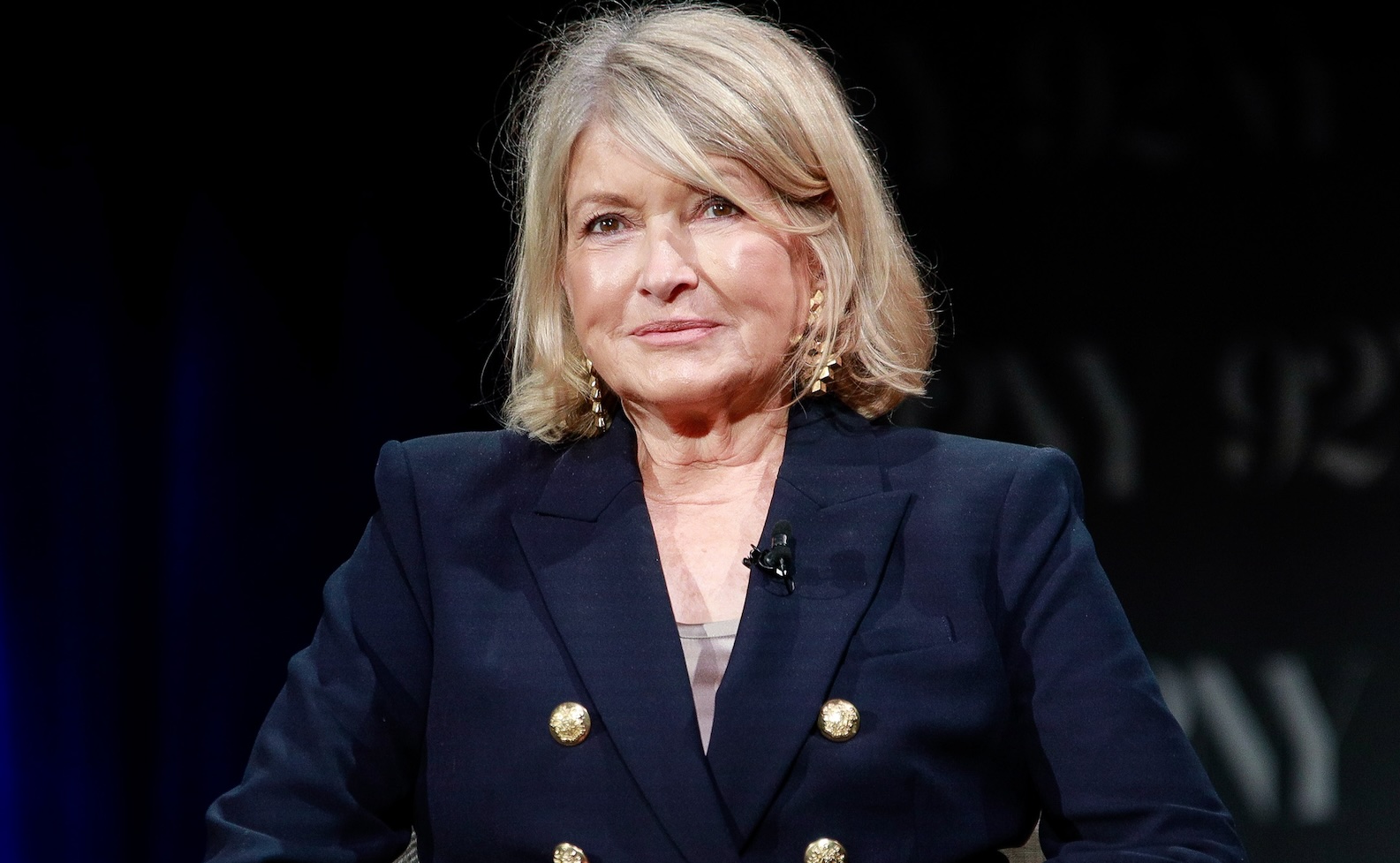 Martha Stewart attends Fashion Icons with Fern Mallis: Martha Stewart at 92NY on October 04, 2023 in New York City. 