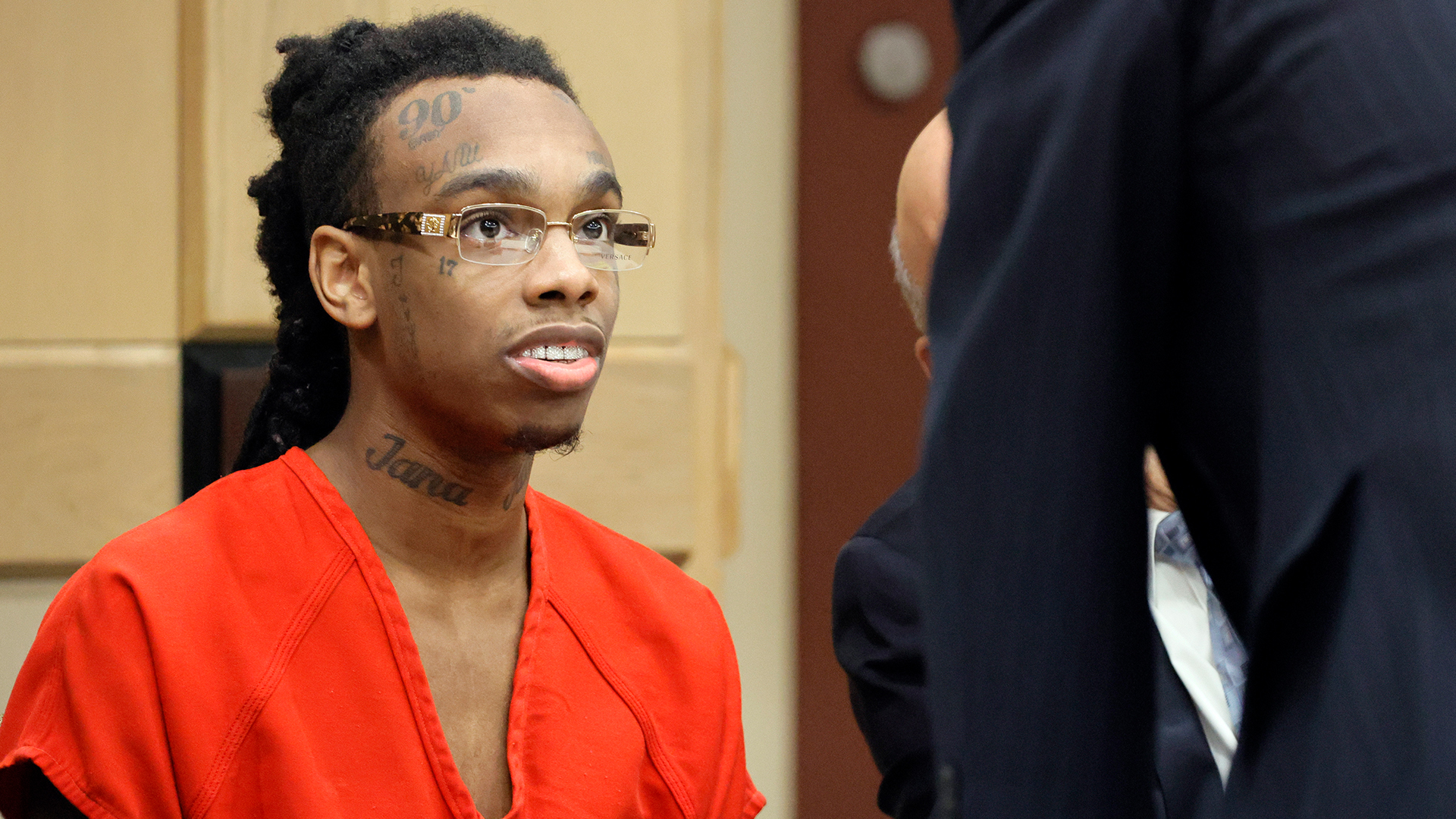 YNW Melly appears in court.
