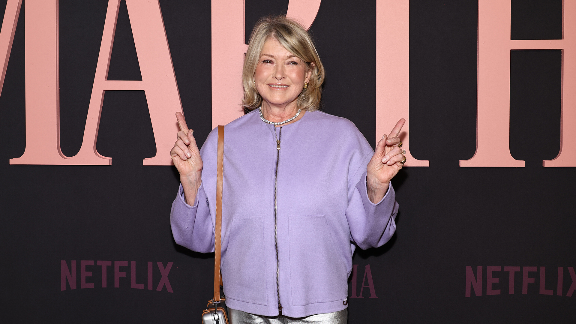 Martha Stewart attends Netflix's "Martha" premiere at the Paris Theater in NYC.