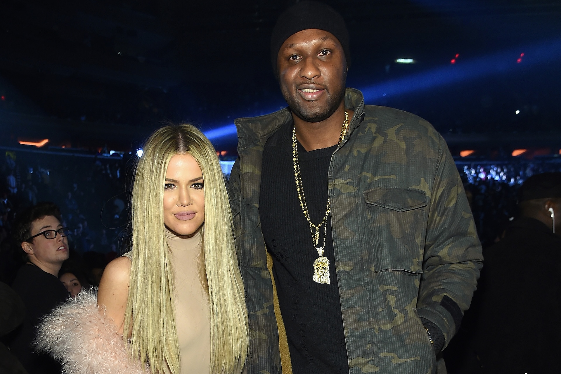 Lamar Odom and Khloe Kardashian