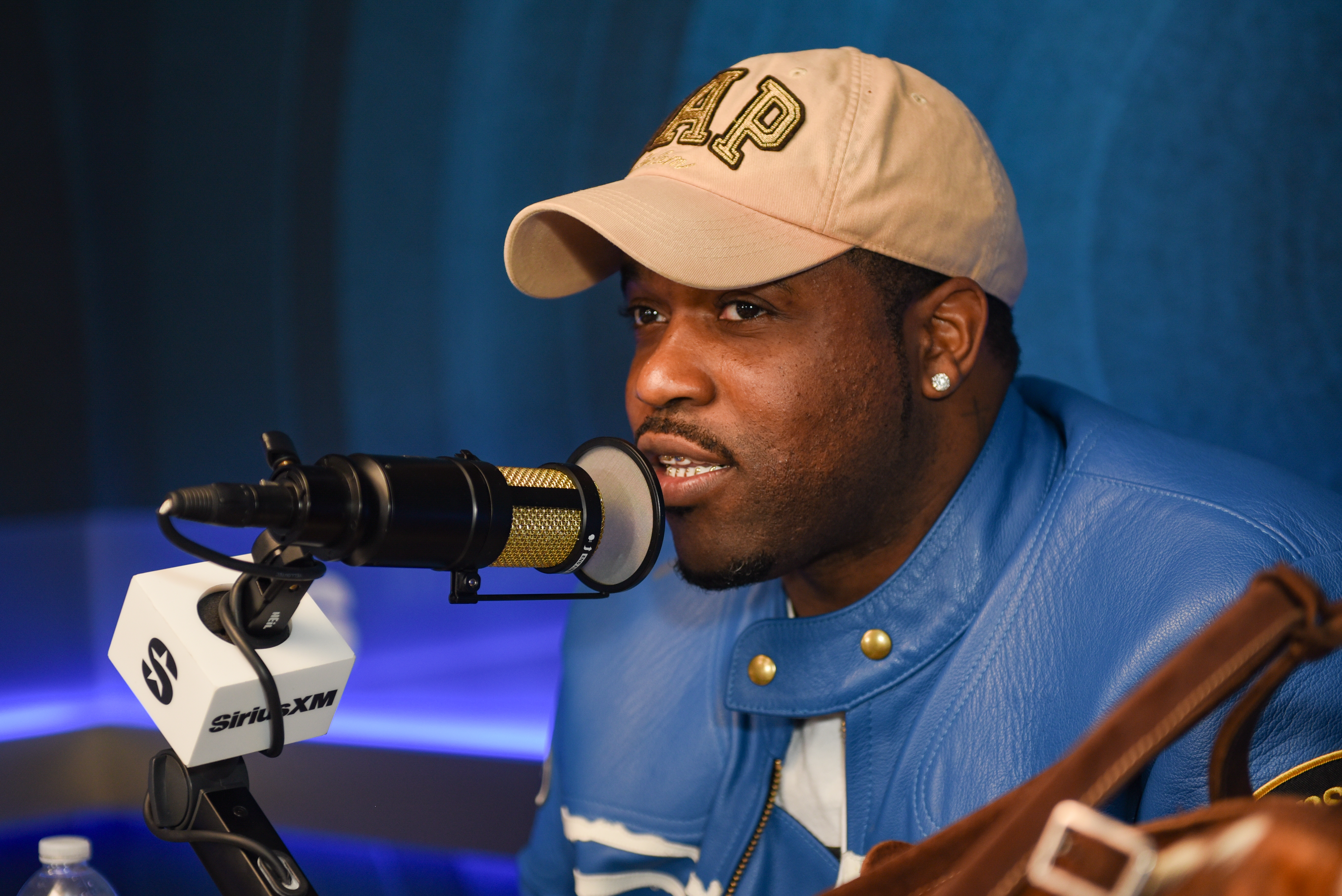 LOS ANGELES, CALIFORNIA - OCTOBER 15: A$AP Ferg visits SiriusXM Studios on October 15, 2024 in Los Angeles, California. 