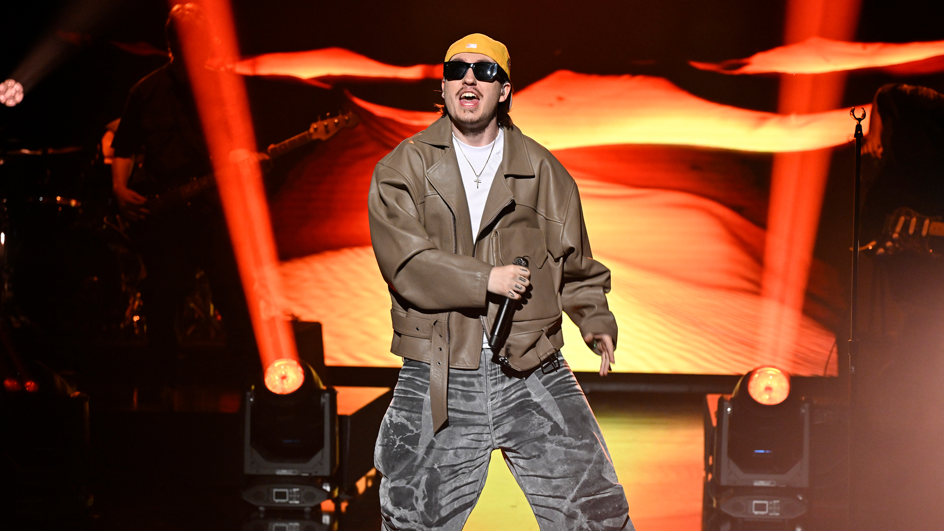 Tommy Richman during a performance on 'The Tonight Show Starring Jimmy Fallon.'