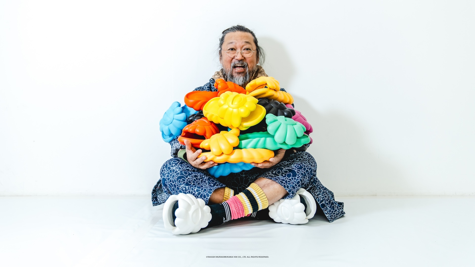 Takashi Murakami in a press photo.