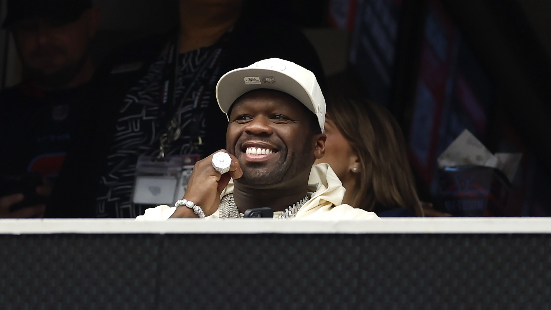 50 Cent smiling