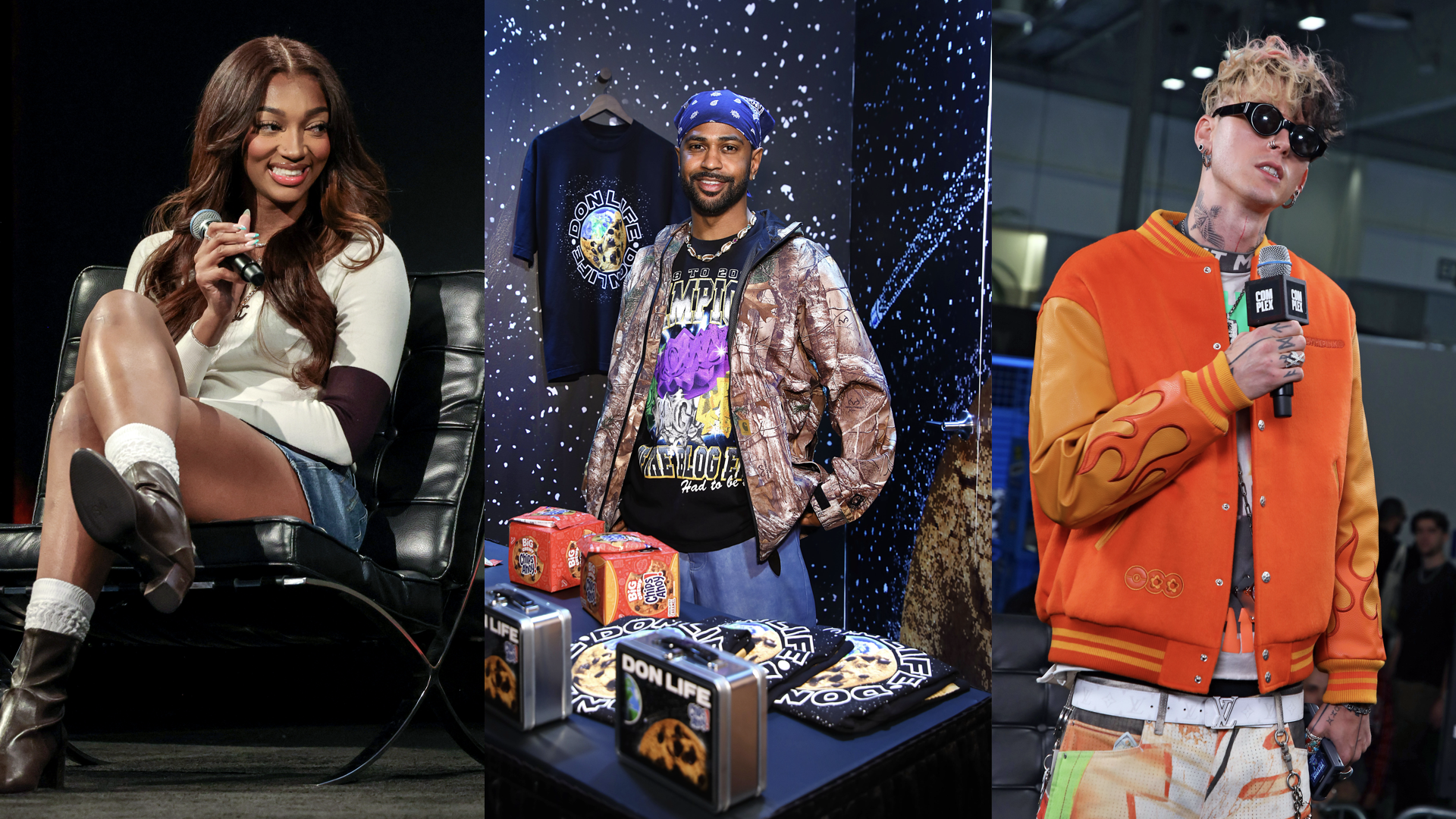Angel Reese, Big Sean and MGK ComplexCon 2024 appearances