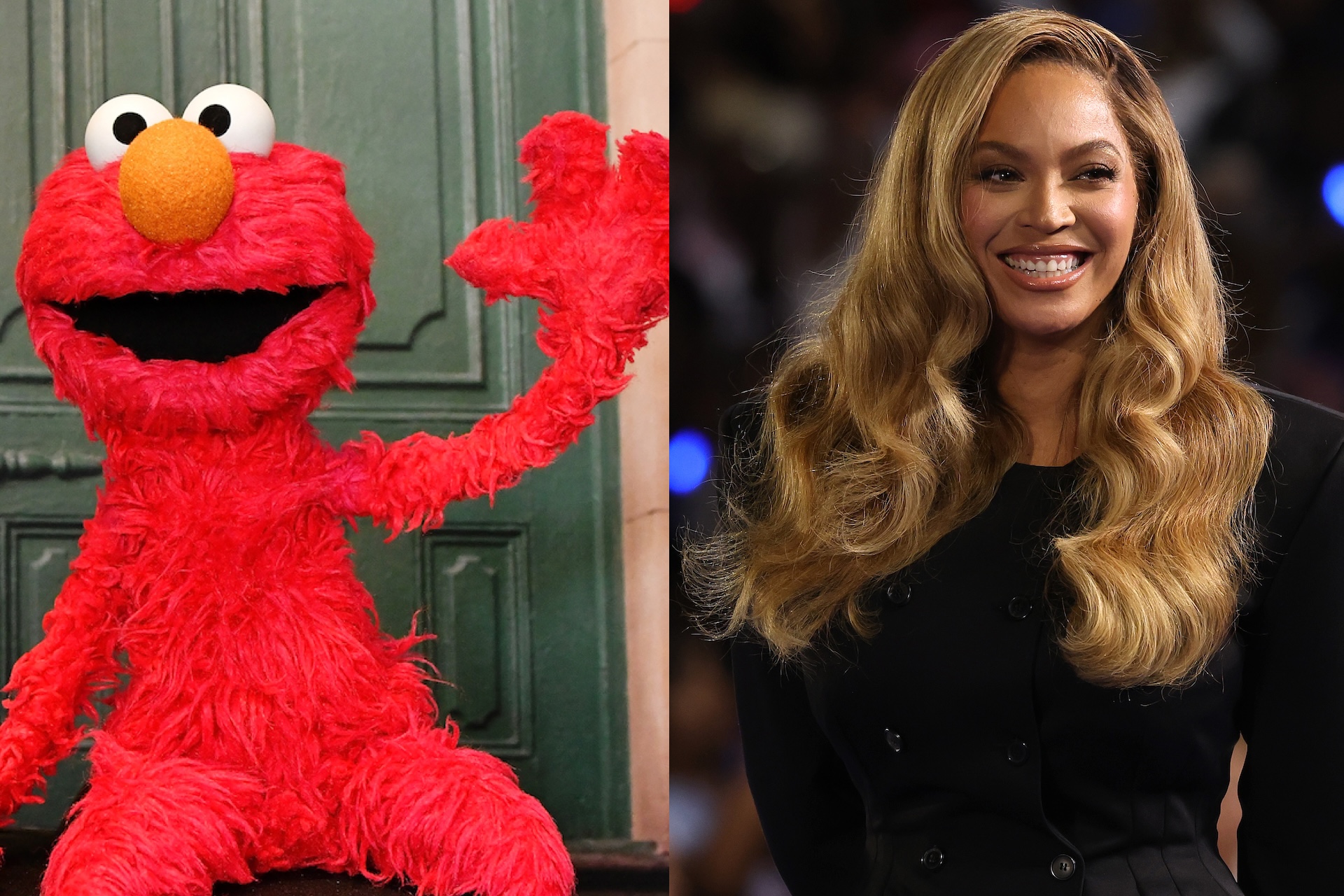 Elmo and Beyonce