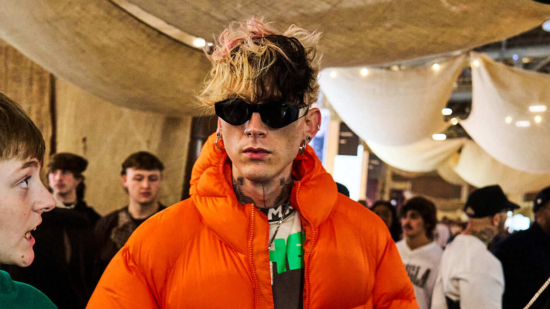 Machine Gun Kelly at ComplexCon 2024 in Las Vegas, Nevada. 