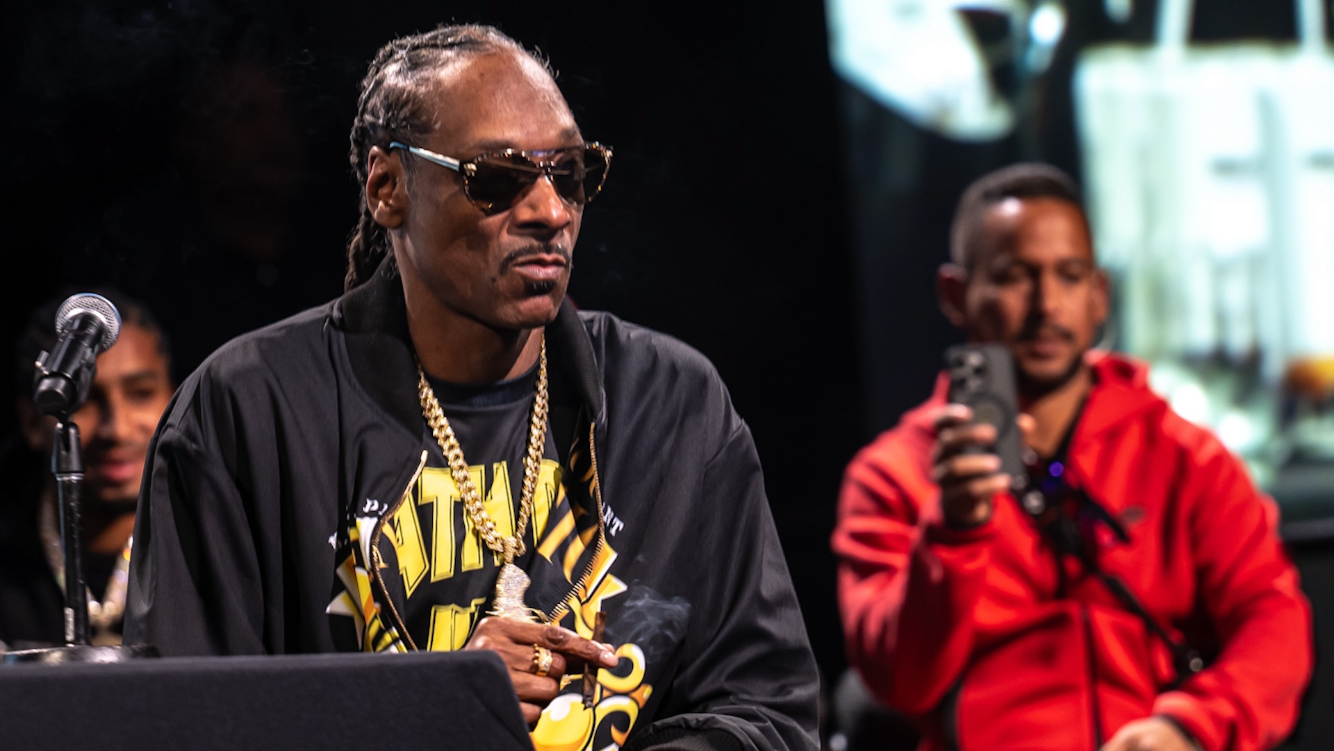 Snoop Dogg at ComplexCon.