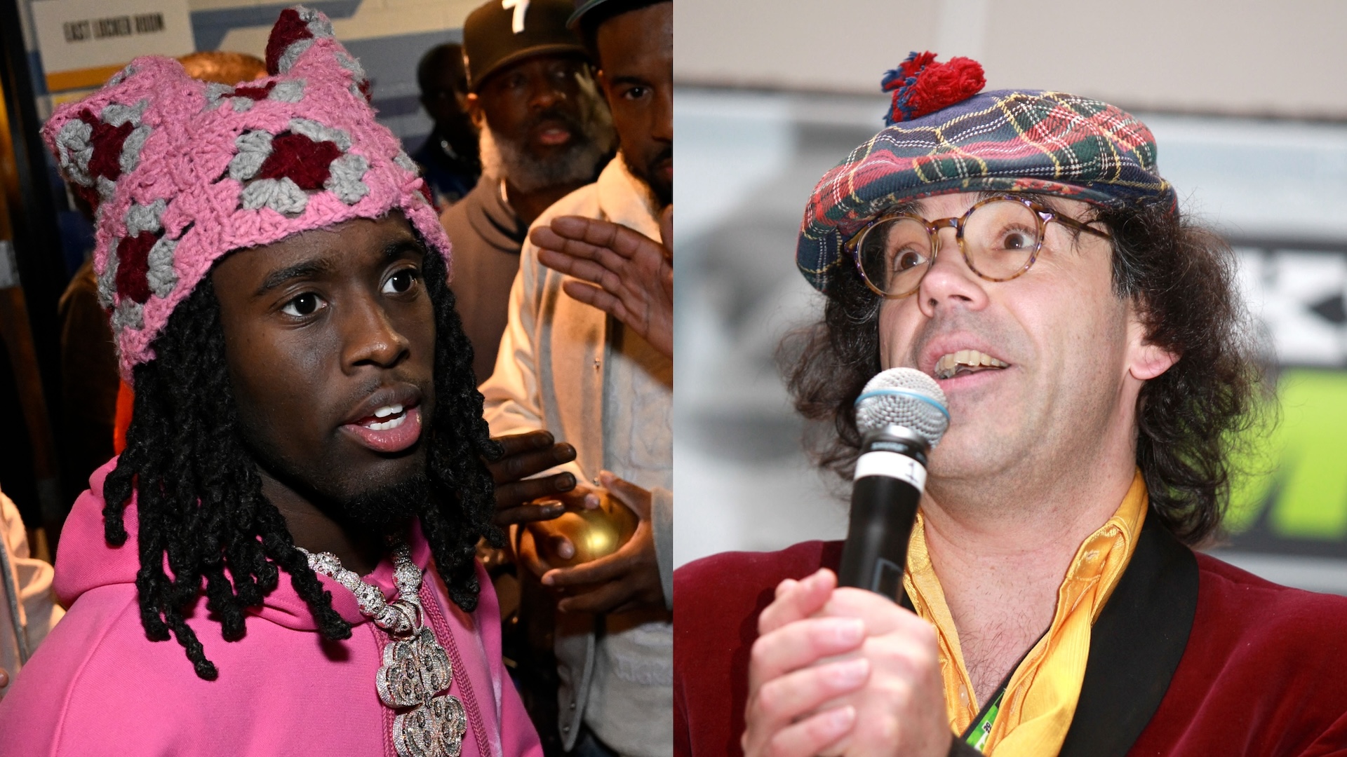 Kai Cenat and Nardwuar