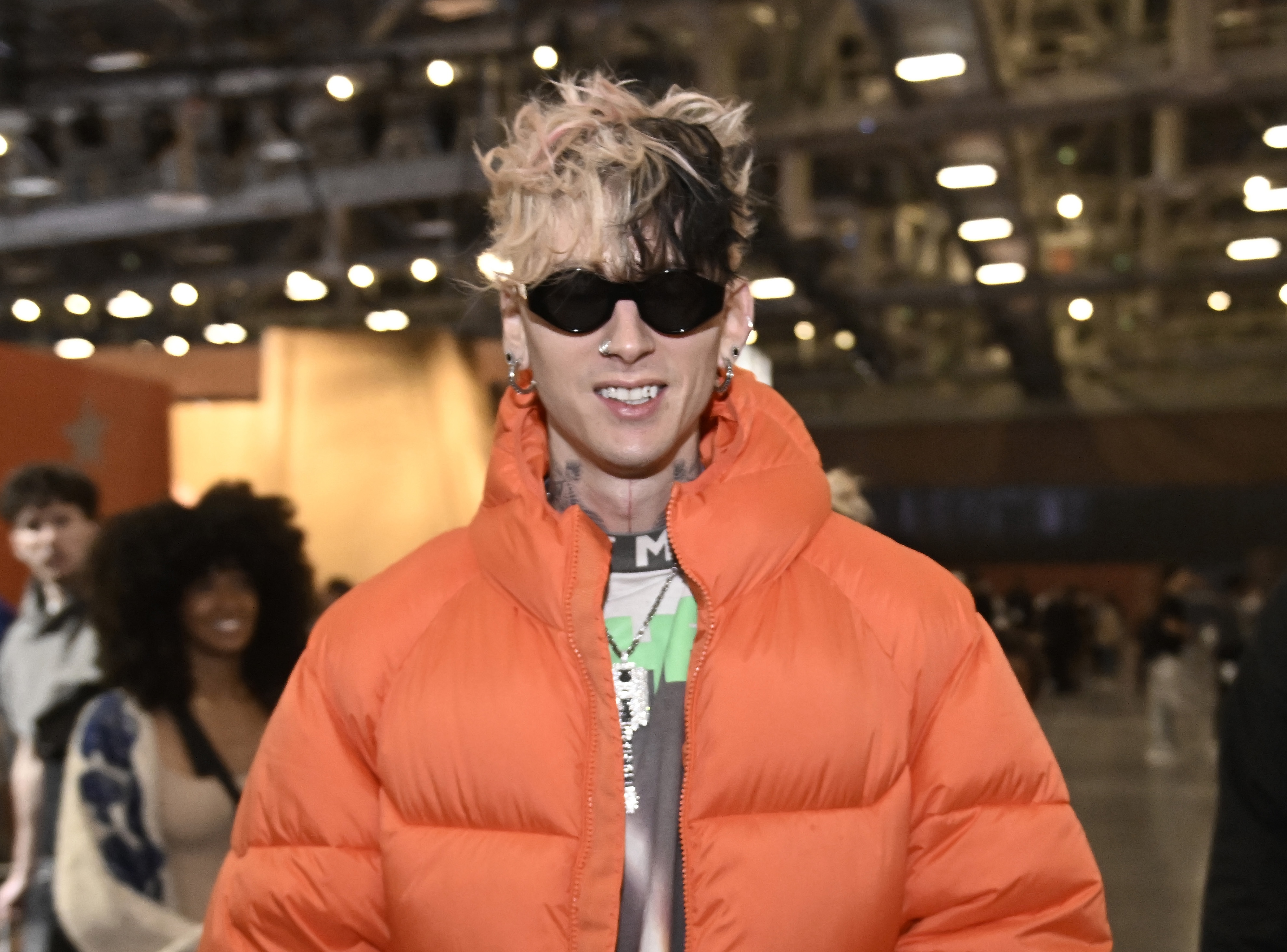 LAS VEGAS, NEVADA - NOVEMBER 16: Machine Gun Kelly attends ComplexCon 2024 on November 16, 2024 in Las Vegas, Nevada. 