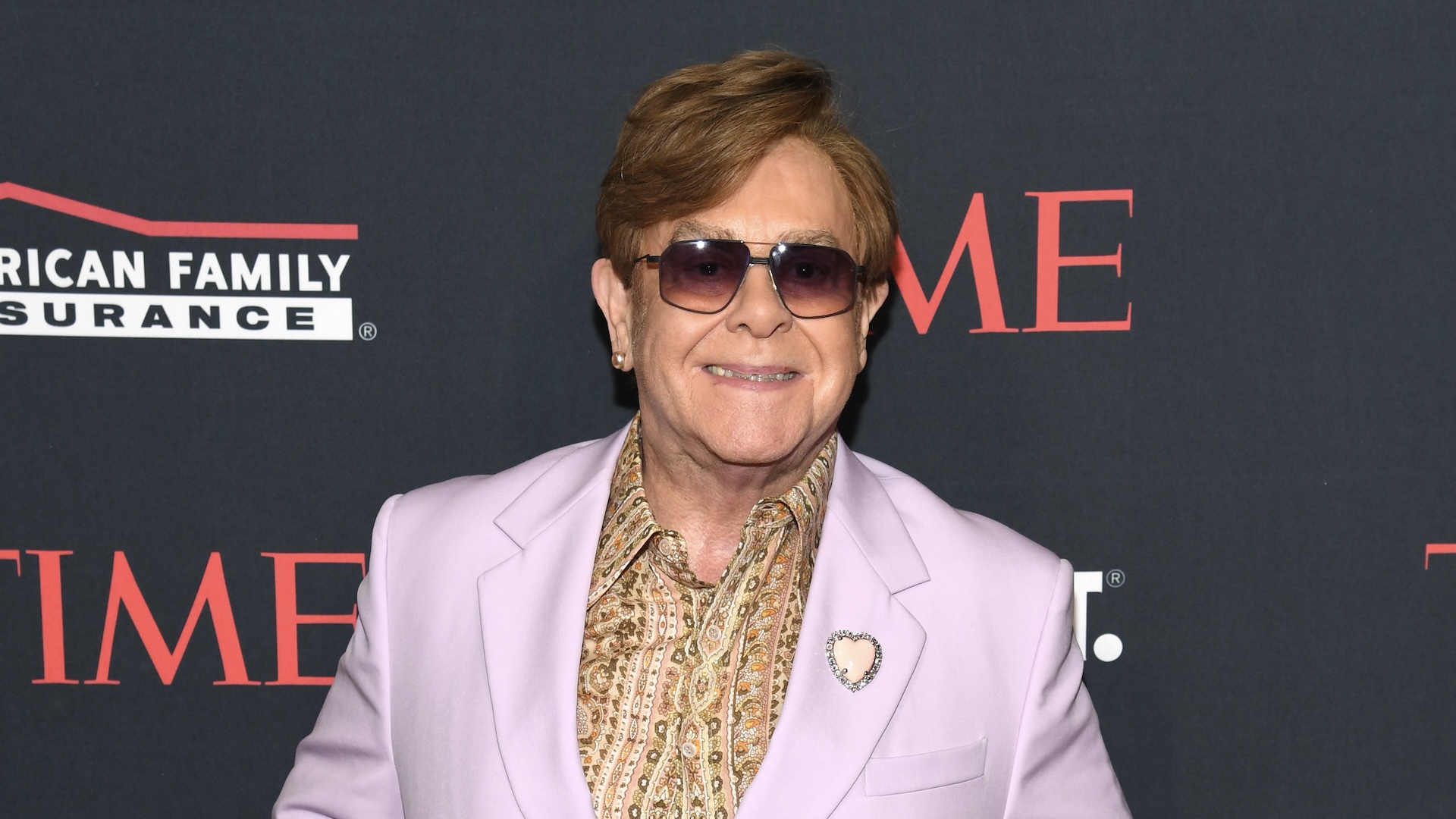 Elton John attends the 2024 A Year in TIME dinner at Current at Chelsea Piers