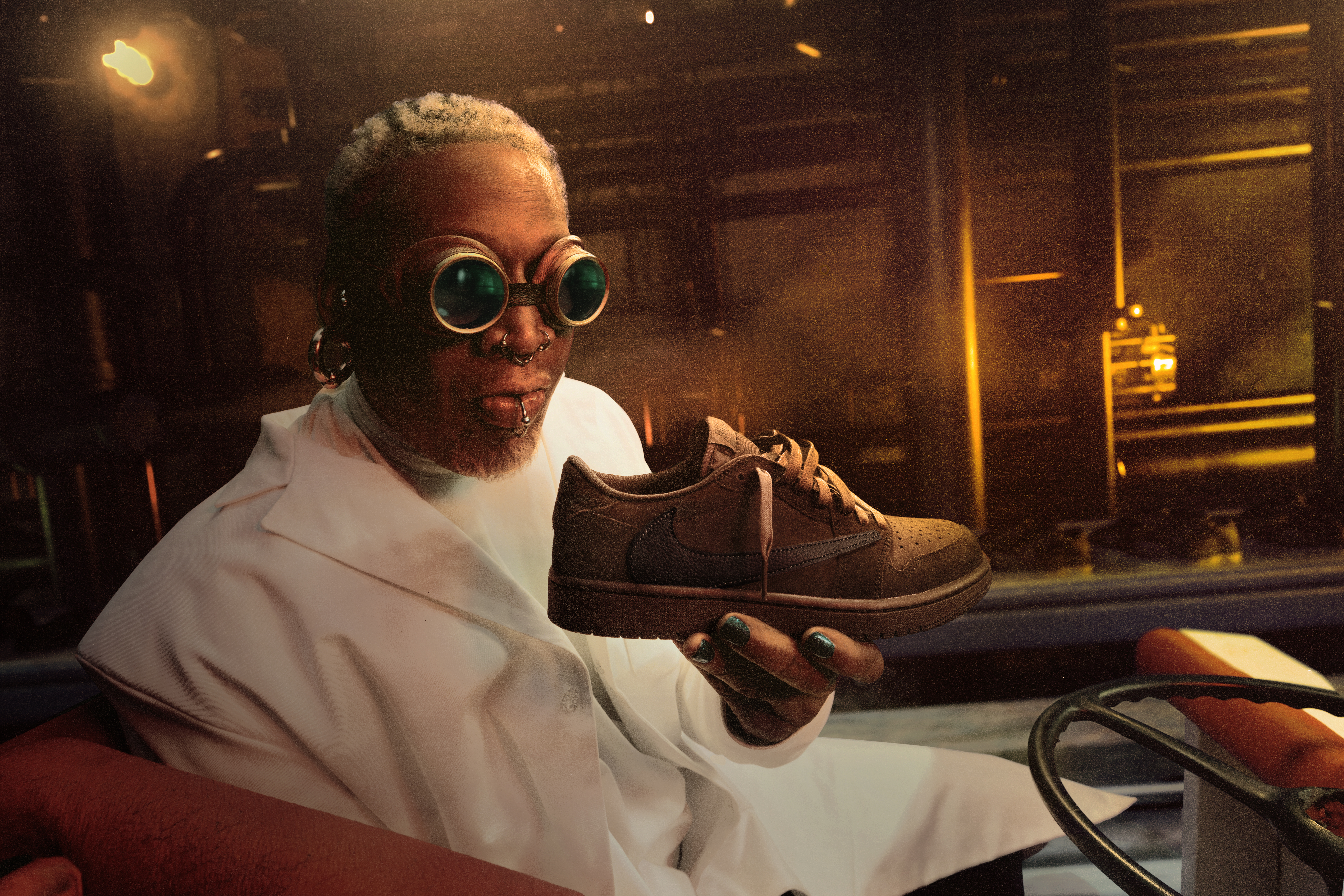 Dennis Rodman Travis Scott Air Jordan 1 commercial
