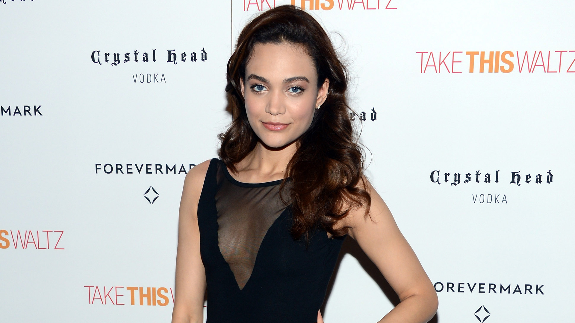 Actress Chanel May Banks, also known as Chanel Farrell, at a screening for 'Take This Waltz' in New York.
