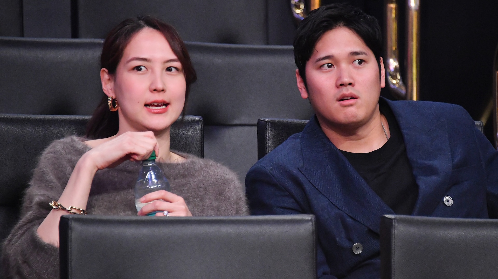 Shohei Ohtani and Mamiko Tanaka