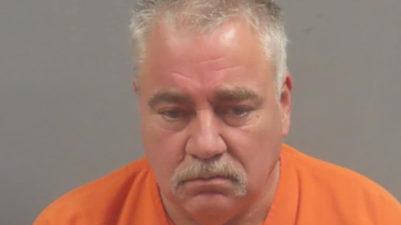 The mugshot for Missouri man Harold Luster, who was arrested for fatally shooting his own son.