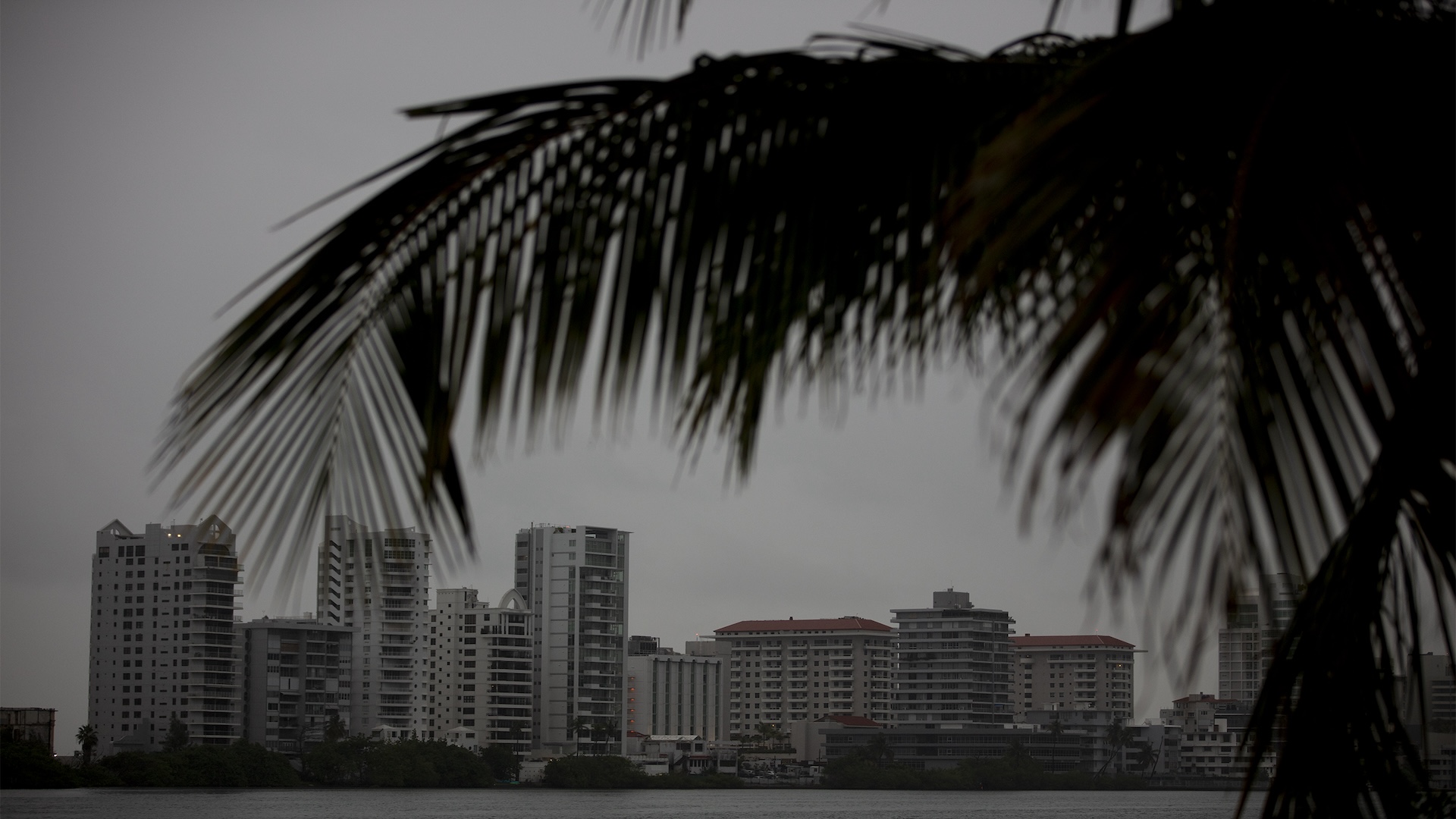 SAN JUAN, PUERTO RICO - SEPTEMBER 19: The Condado tourist zone in San Juan awoke to a general island power outage after Hurricane Fiona struck the Caribbean nation yesterday, on September 19, 2022 in San Juan, Puerto Rico. Extensive damages related to flooding are expected after many towns in the mountainous and southern region received over twenty inches of rain in some parts. 