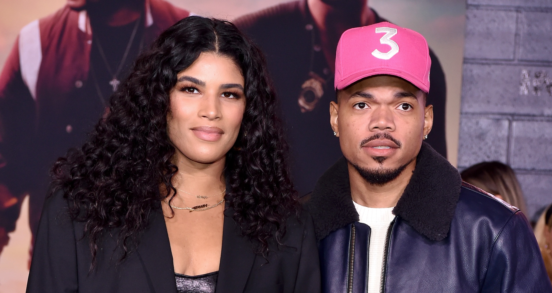 HOLLYWOOD, CALIFORNIA - JANUARY 14: Chance the Rapper and Kirsten Corley attend the Premiere of Columbia Pictures' "Bad Boys for Life" at TCL Chinese Theatre on January 14, 2020 in Hollywood, California.