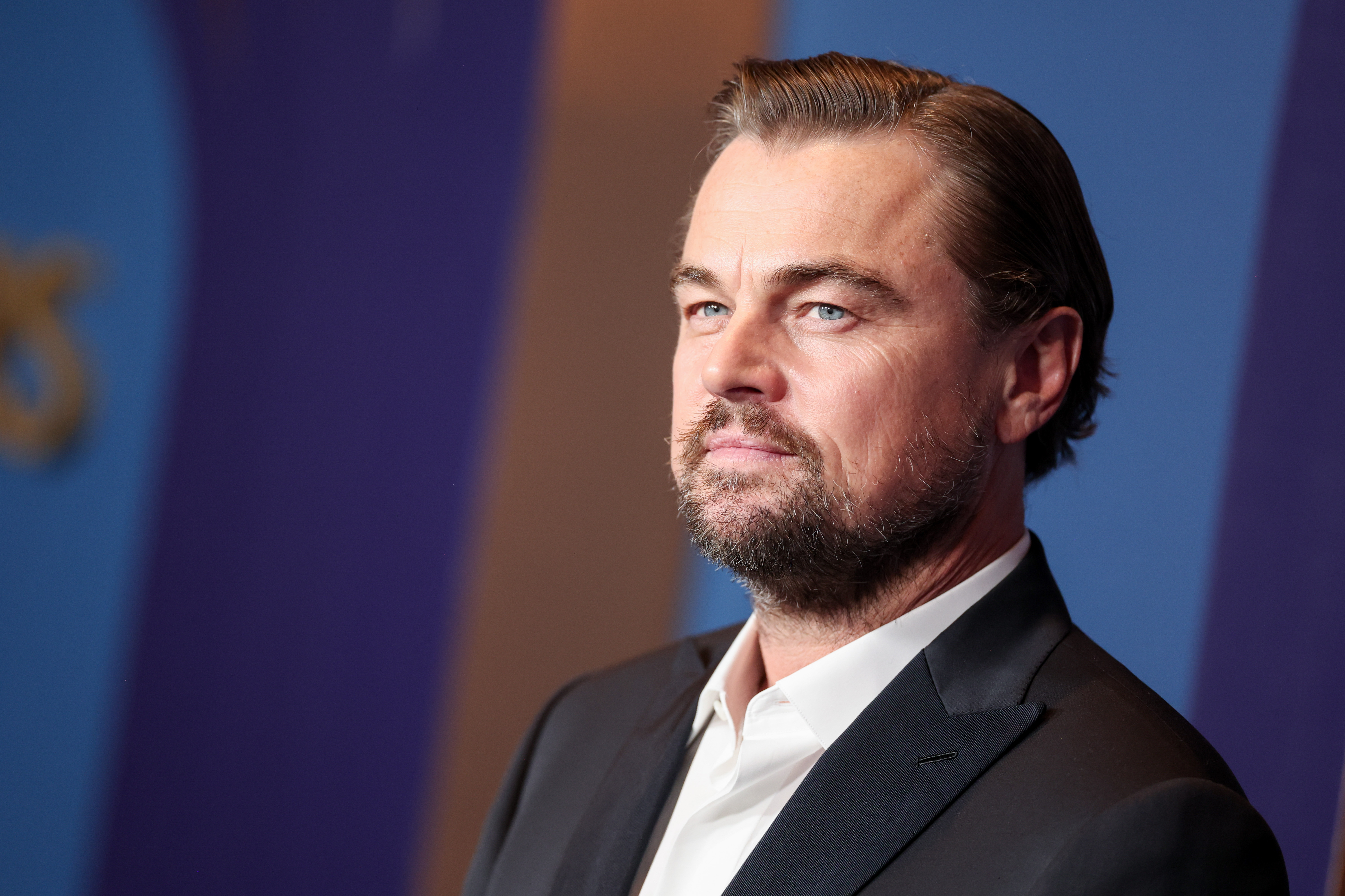 Leonardo DiCaprio's Instagram story announcing a $1 million donation to support wildfire recovery efforts in Los Angeles.