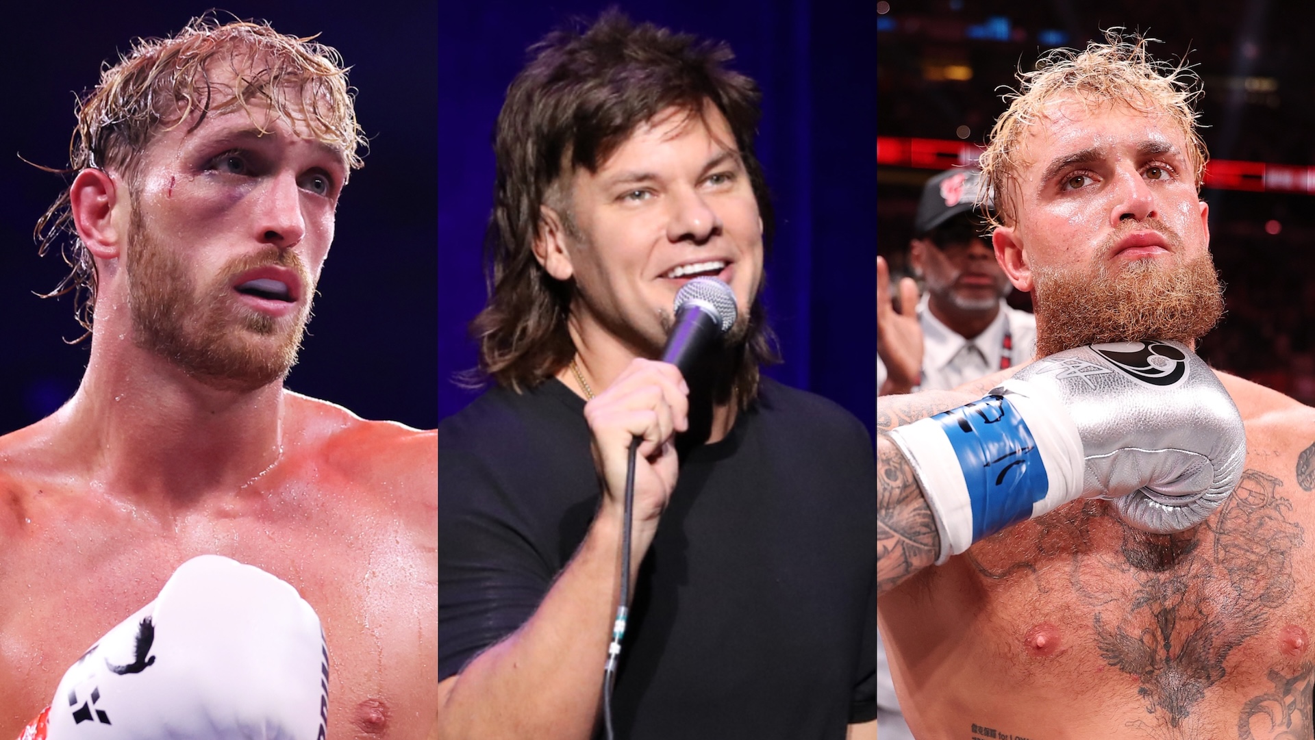 Jake Paul, Theo Von, Logan Paul