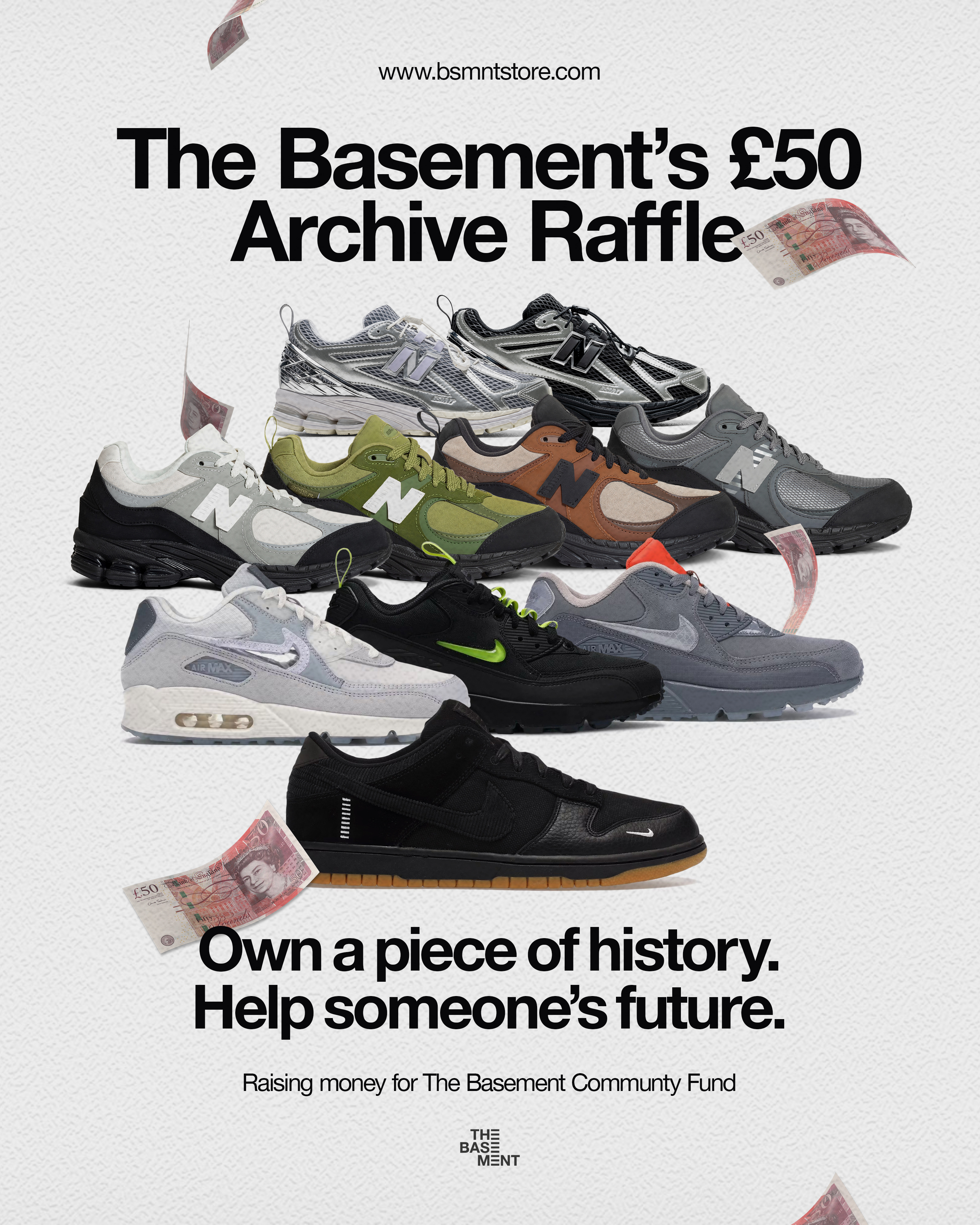 The Basement Is Raffling Off Past Shoe Collabs for Charity
