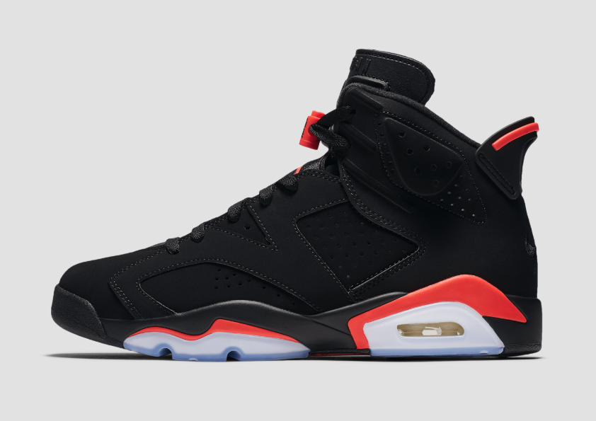 Air Jordan 6 'Black Infrared' 2019