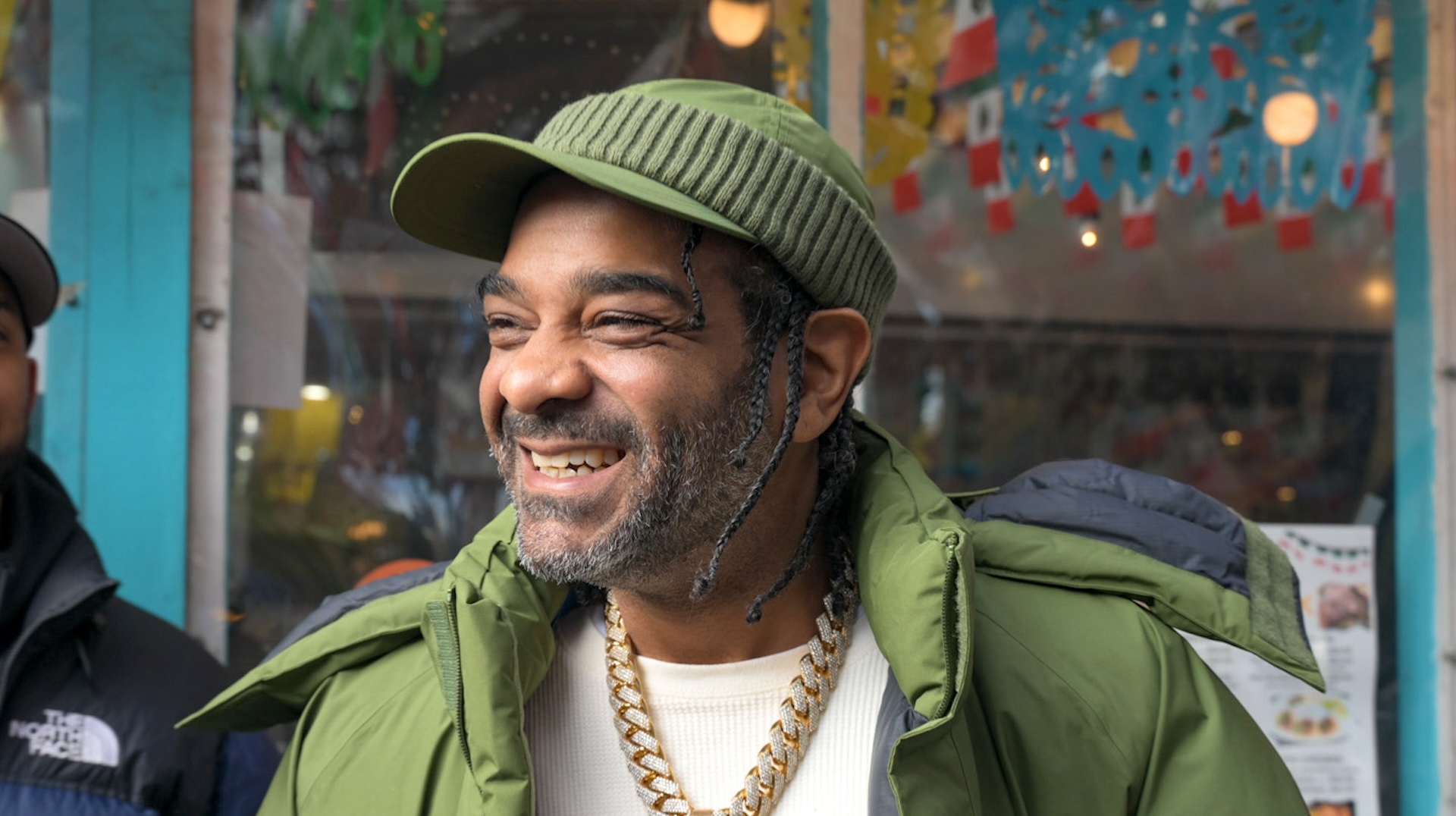 Jim Jones during the Annual Turkey Giveaway on November 24, 2024 in New York City. 