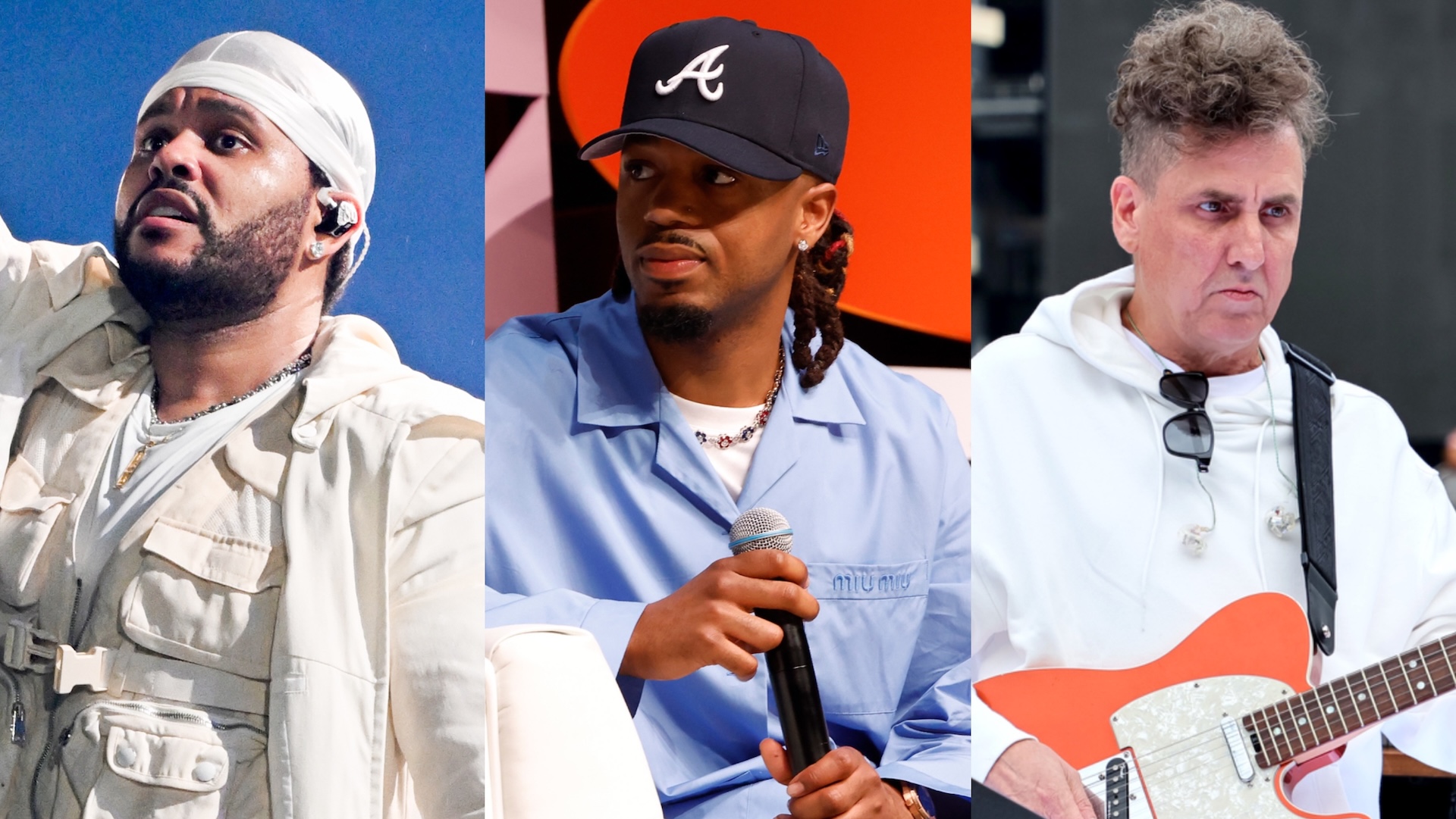 The Weeknd, Metro Boomin, and Mike Dean