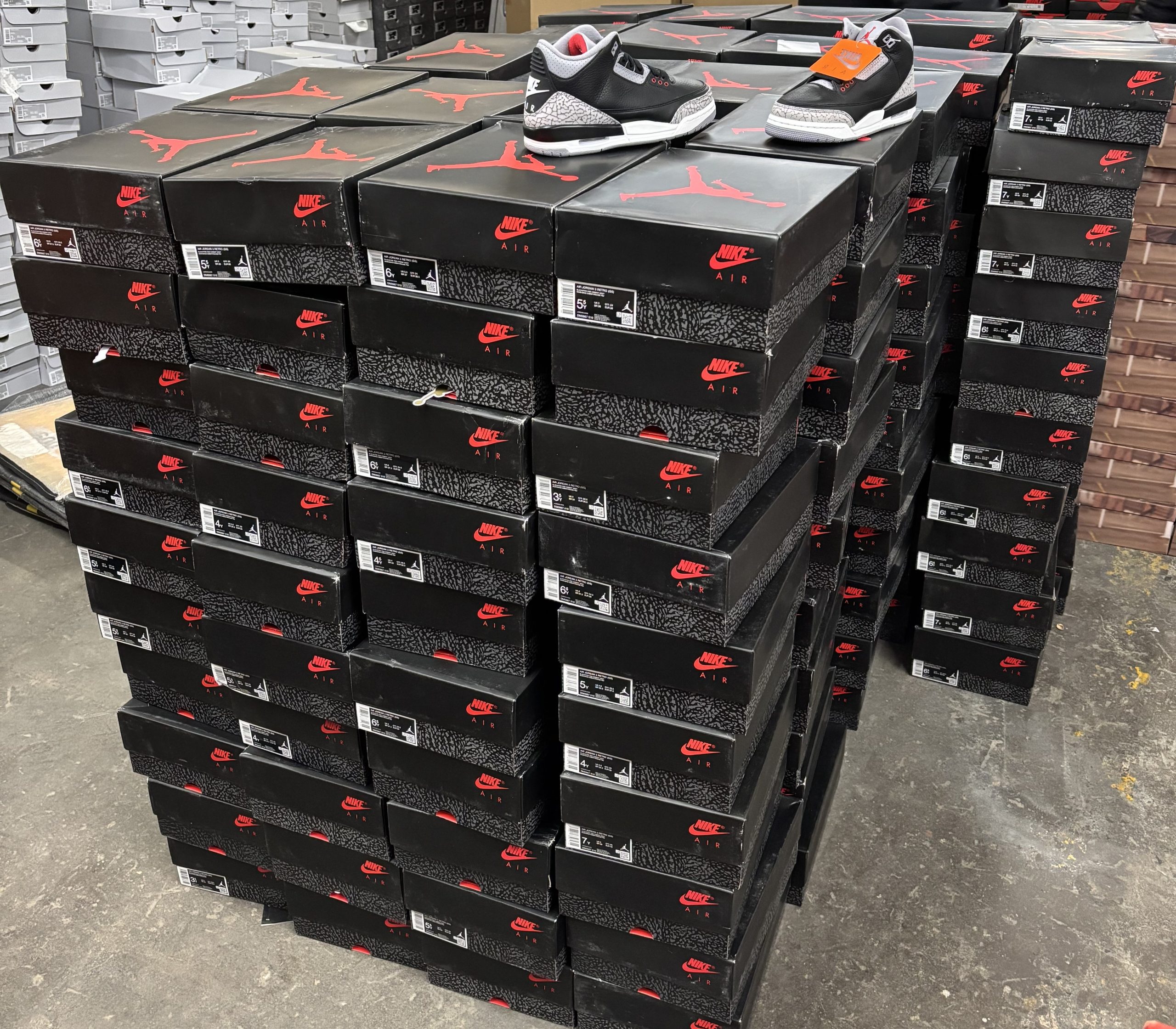 Man Arrested in Connection to $1 Million in Stolen Nike and New Balance Shoes