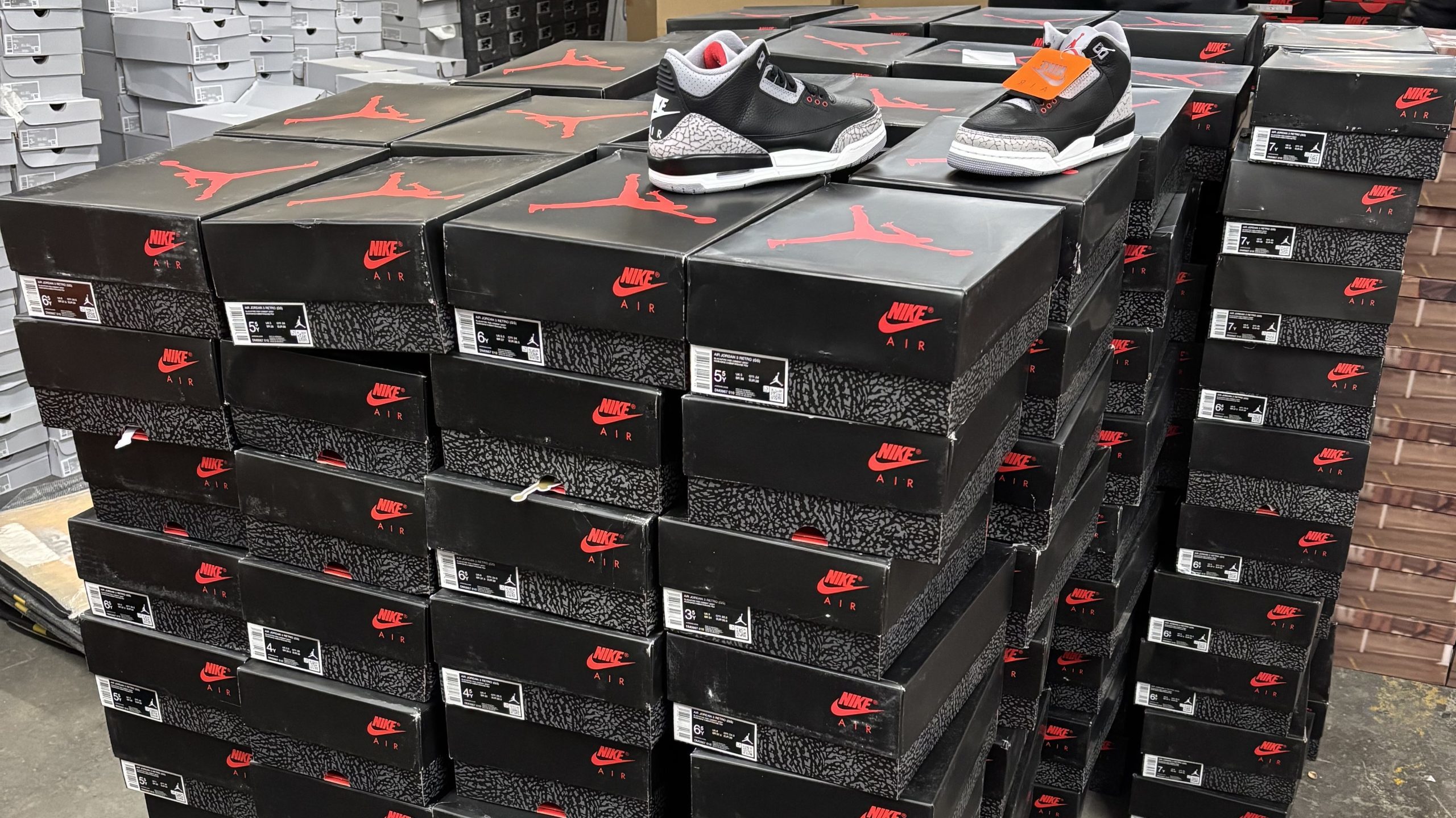 Air Jordan 3 Stolen Warehouse