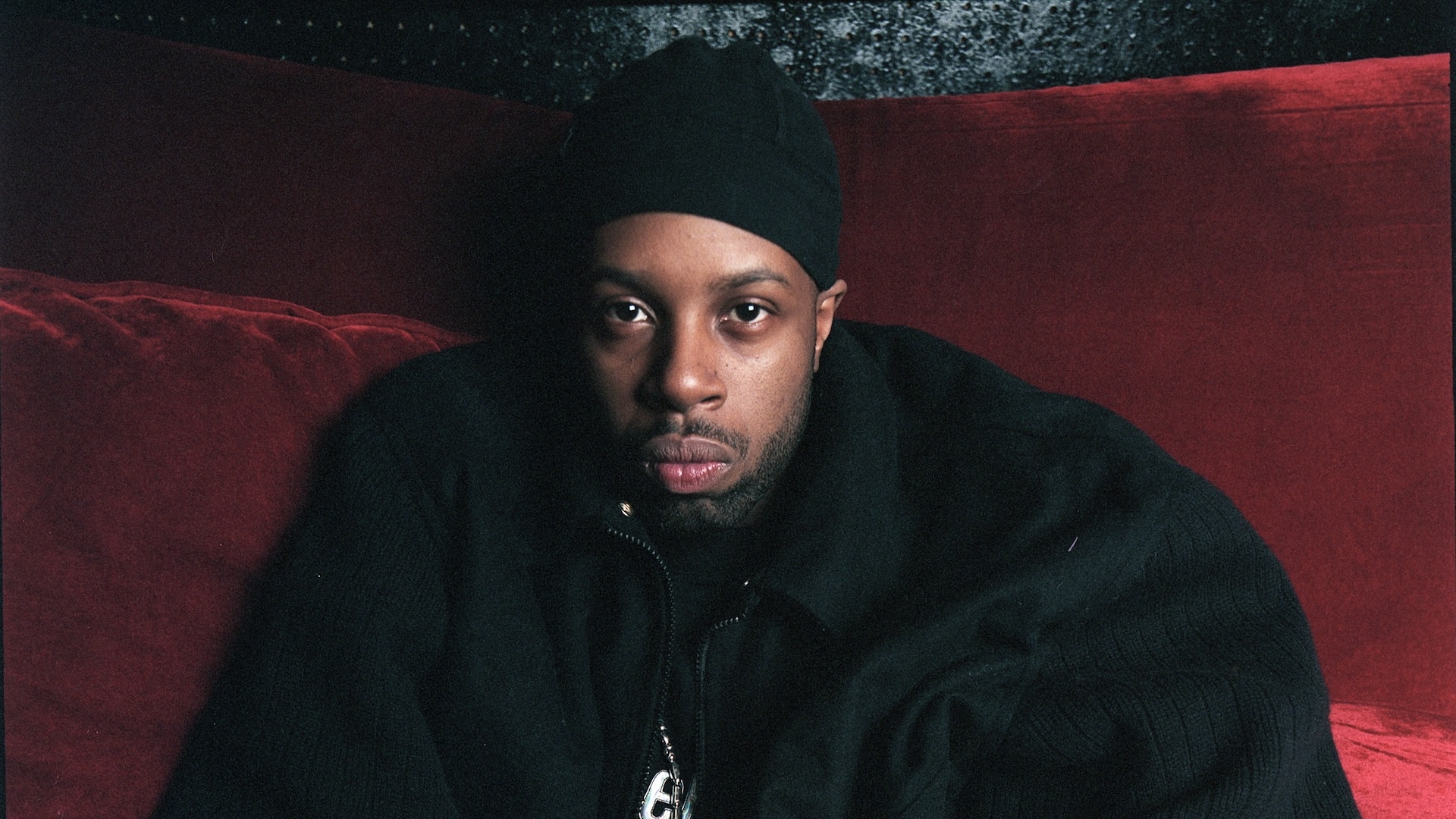 Hip-hop artist J Dilla of the group Slum Village photographed at the Key Club 