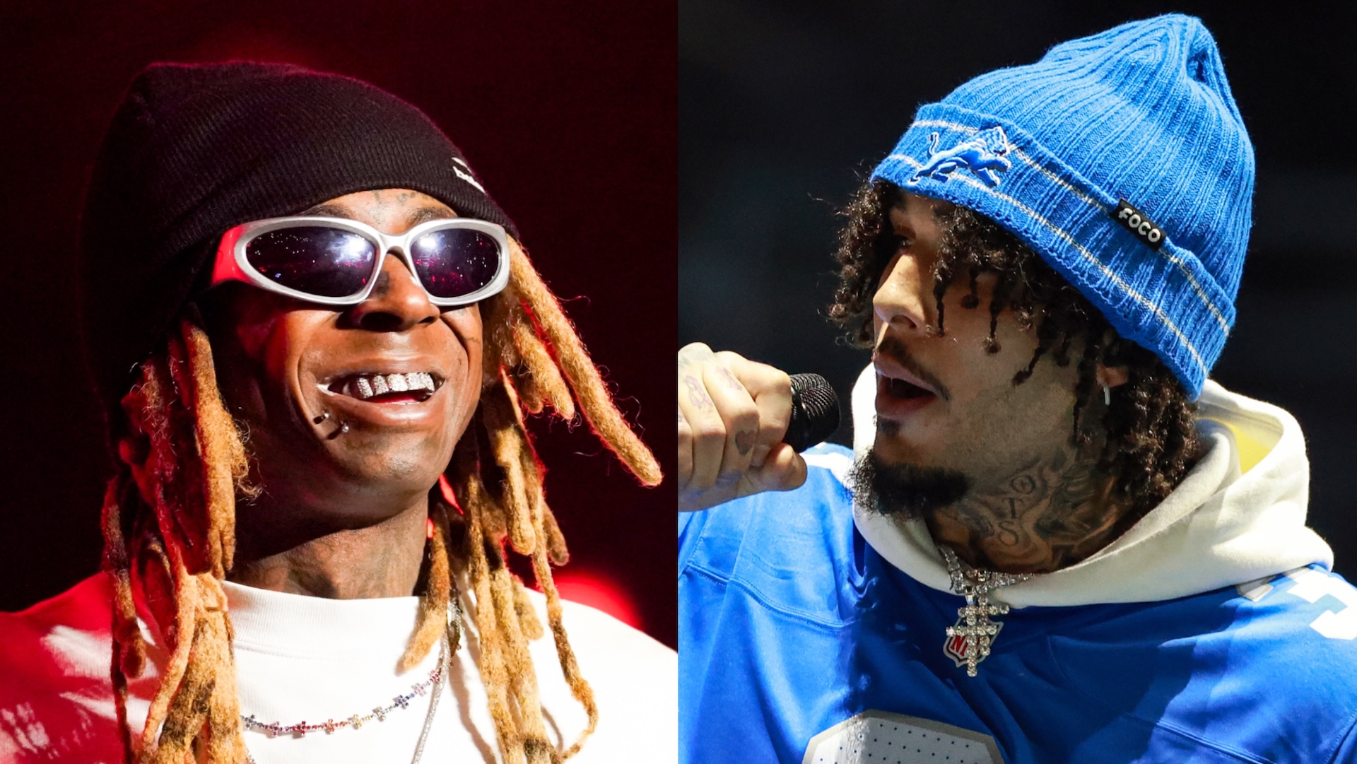 Lil Wayne and Gelo Ball