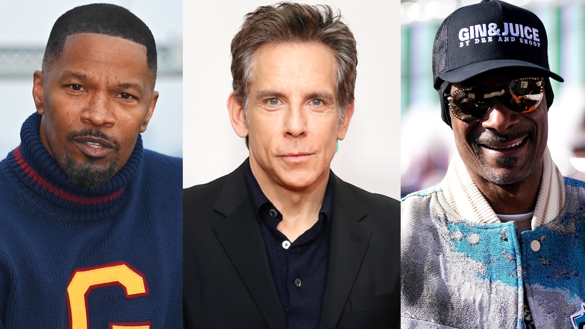 Jamie Foxx, Ben Stiller, Snoop Dogg