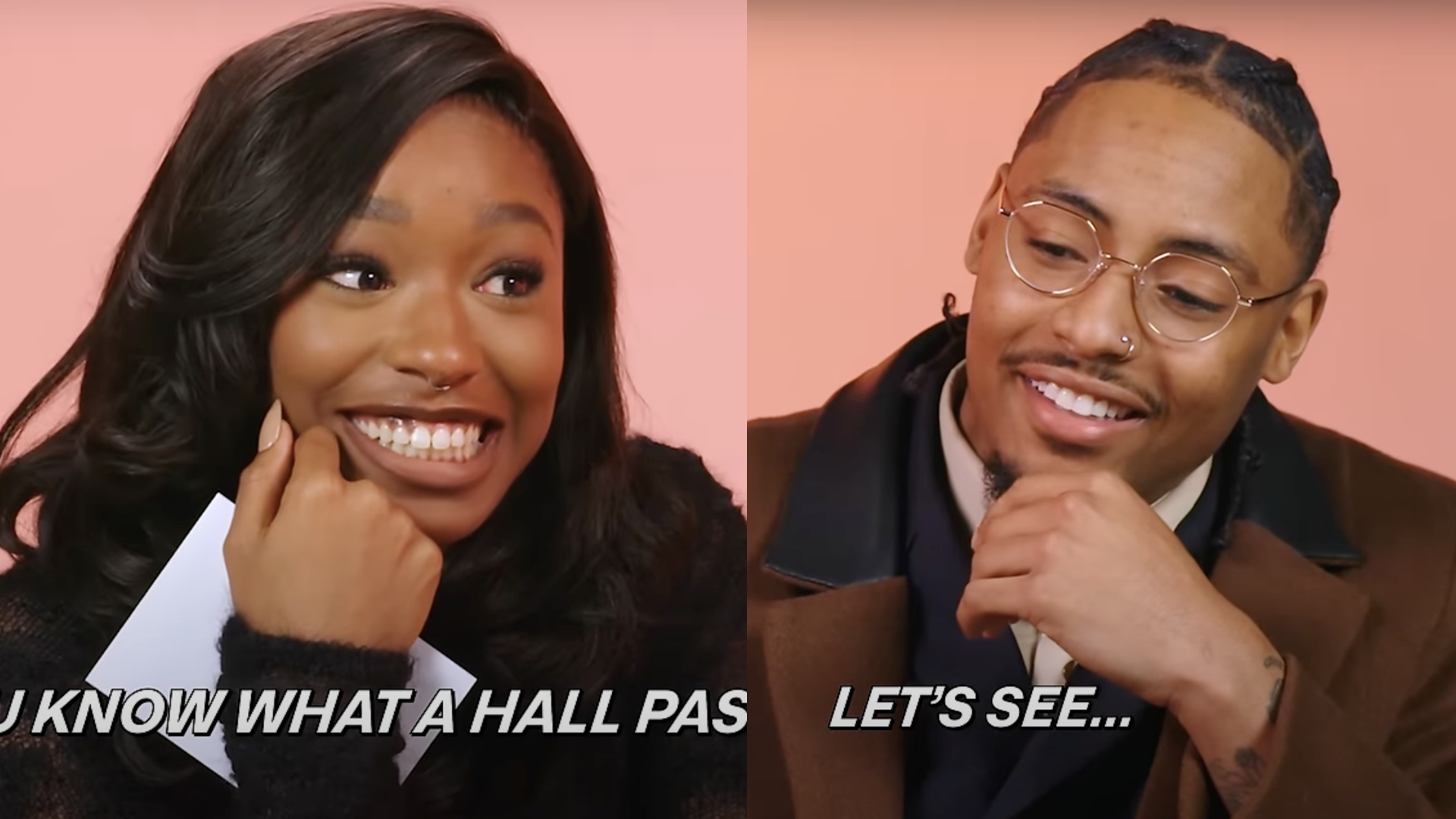 Serena Page and Kordell Beckham for 'GOAT Talk.'