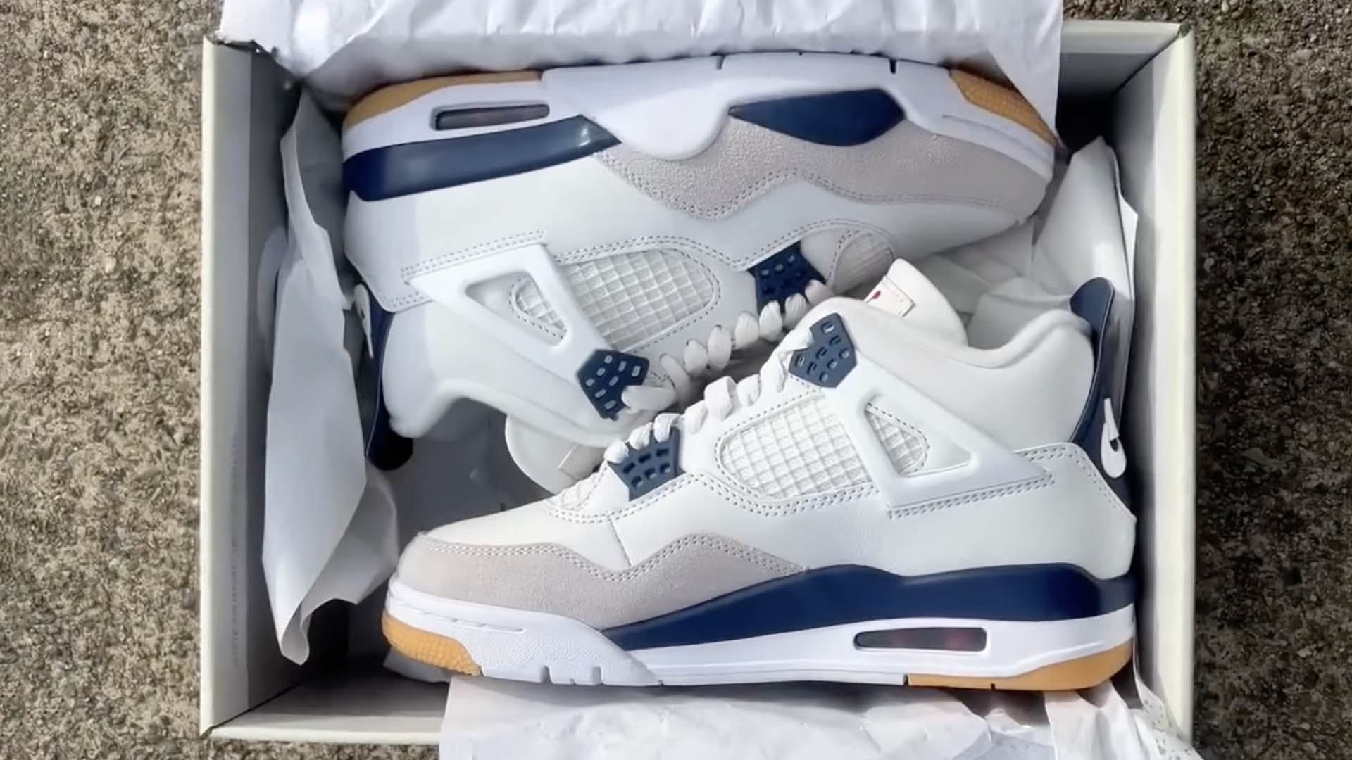 The 'Navy' Nike SB x Air Jordan 4 Drops Next Month