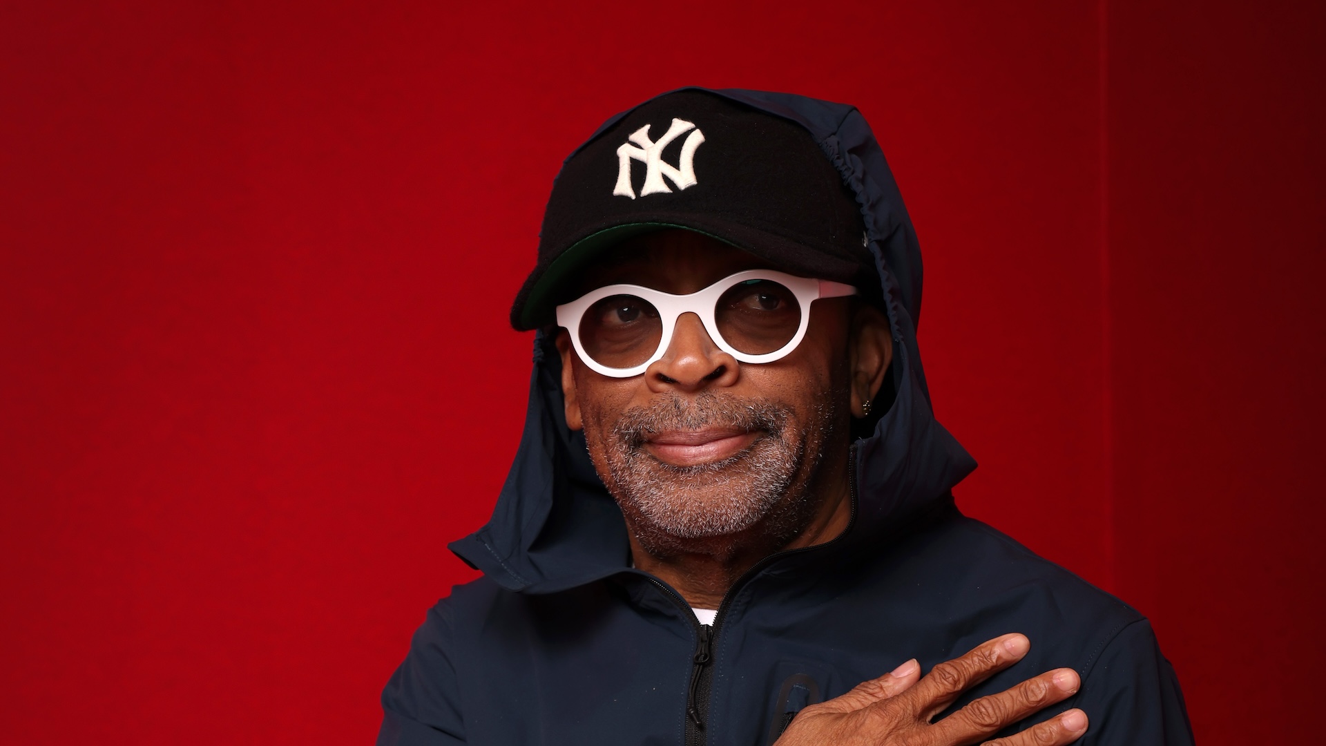JEDDAH, SAUDI ARABIA - DECEMBER 12: Spike Lee poses in the portrait studio during the Red Sea International Film Festival 2024 on December 12, 2024 in Jeddah, Saudi Arabia