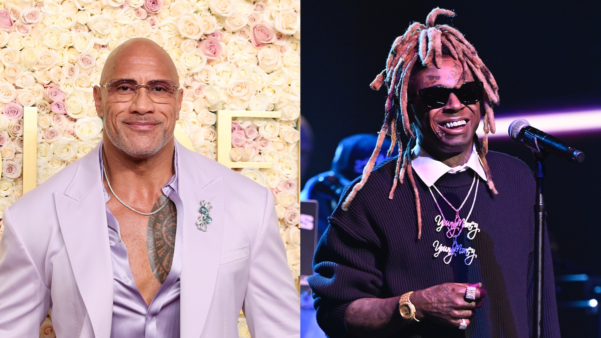 The Rock and Lil Wayne