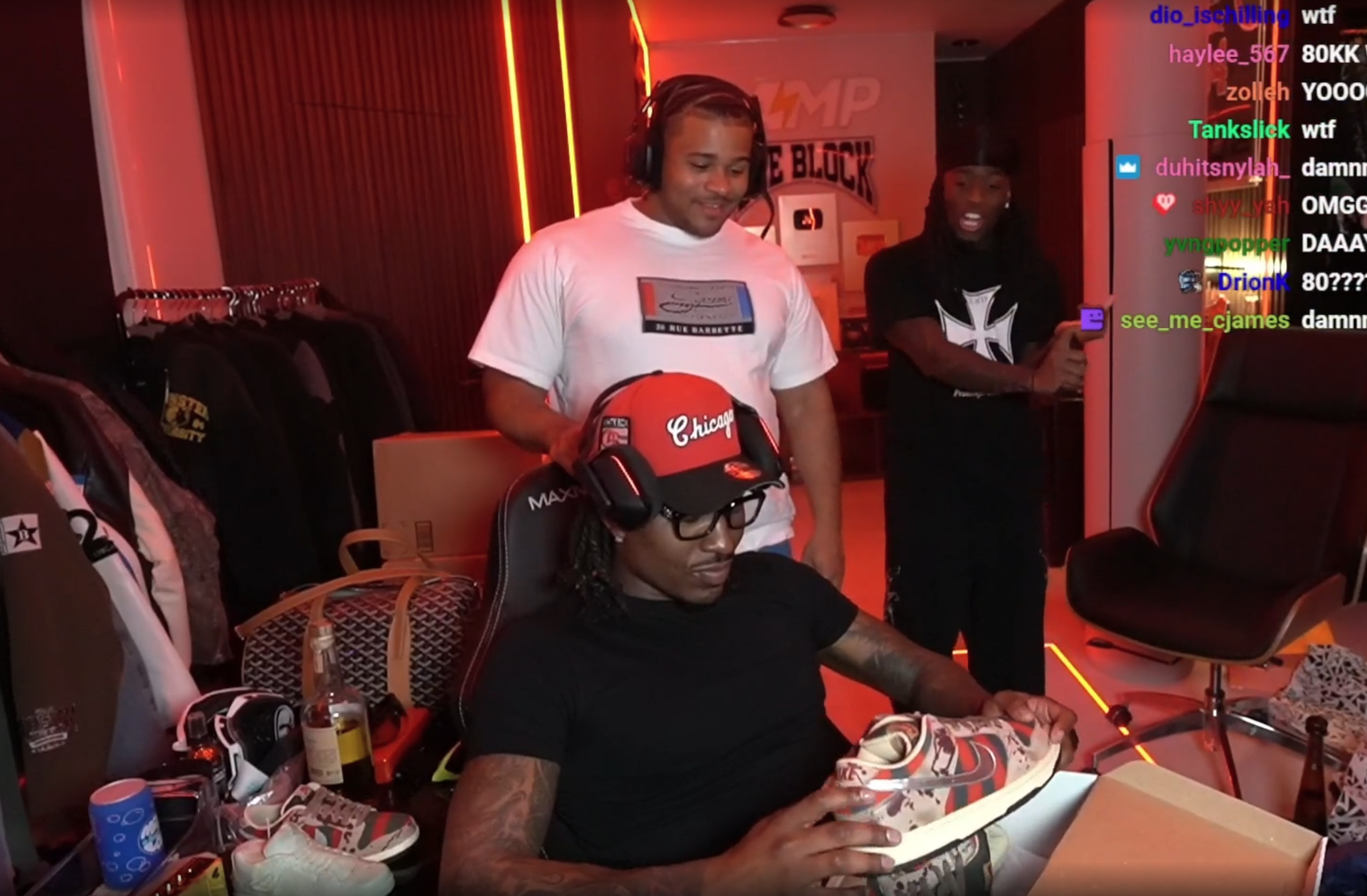 Kai Cenat Gifts Duke Dennis 'Freddy Krueger' Nike SB Dunks