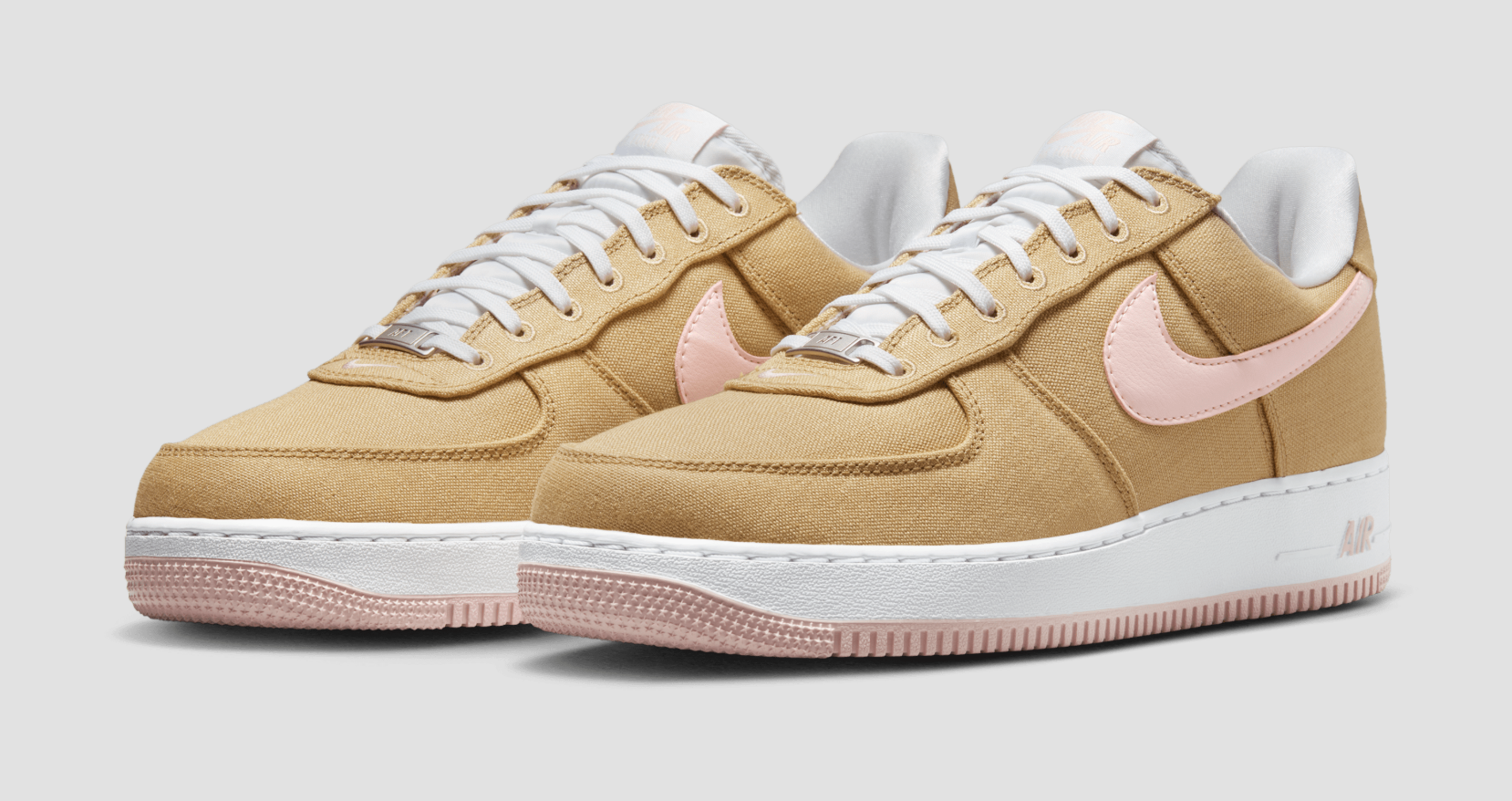 Nike Air Force 1 Low Canvas 'Linen'