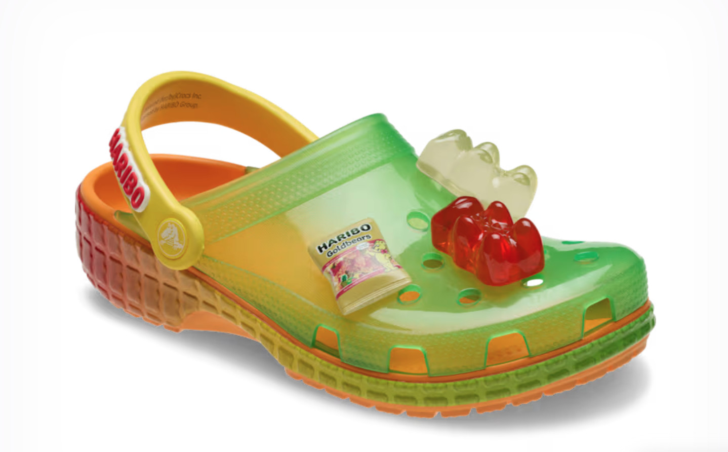 Haribo's Crocs Collab Looks Like a Gummy Bear