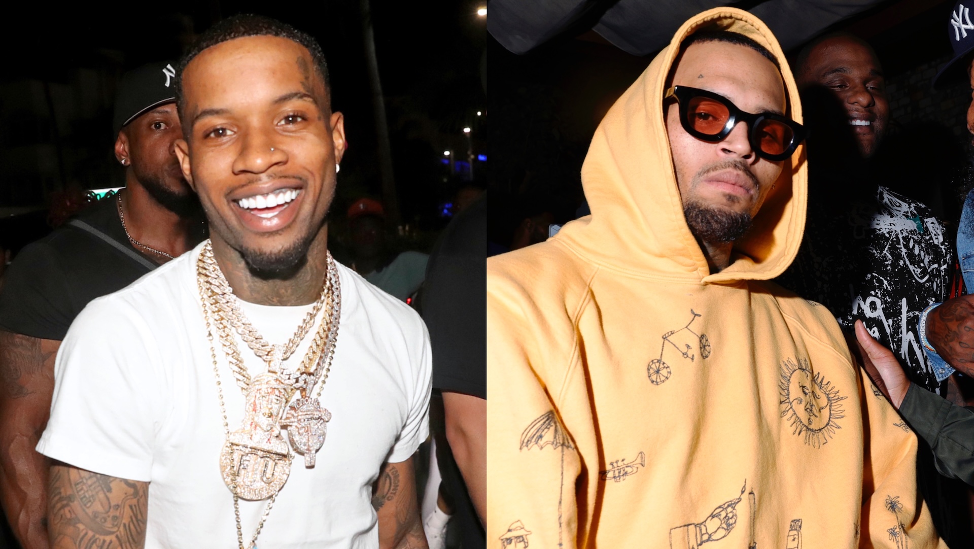Tory Lanez and Chris Brown