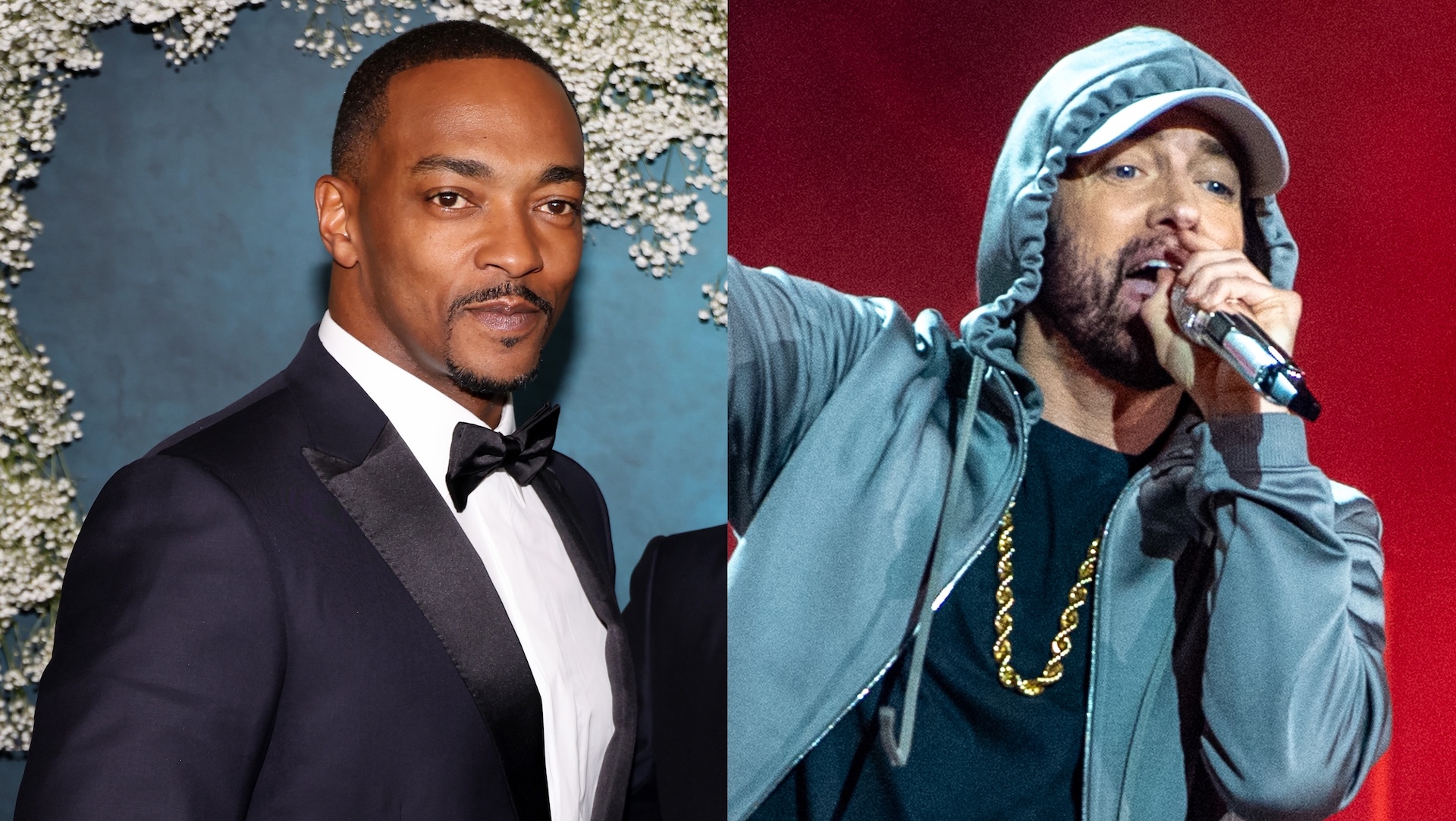 Anthony Mackie and Eminem