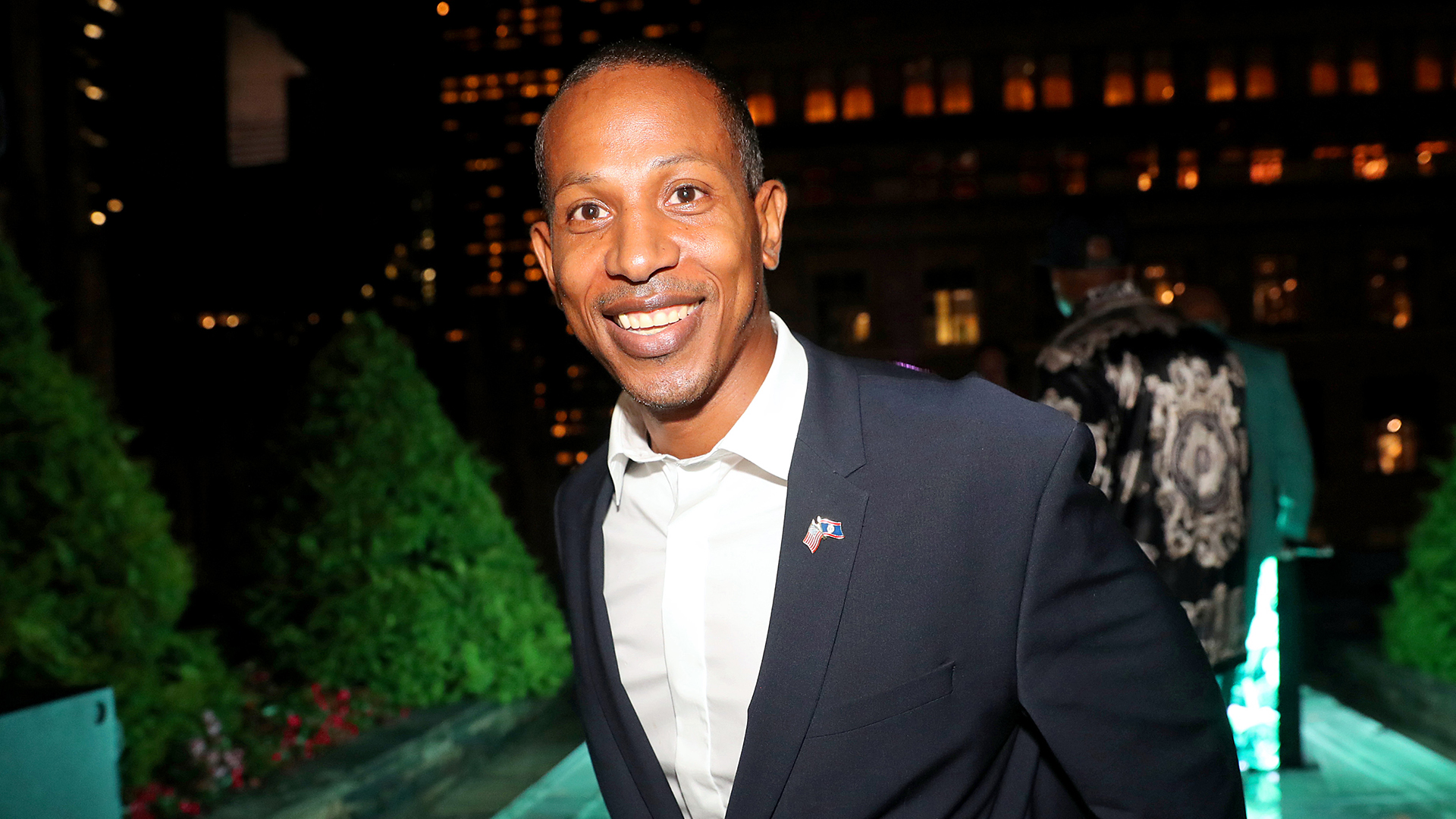 Shyne attends Fat Joe's birthday party in NYC in 2021.