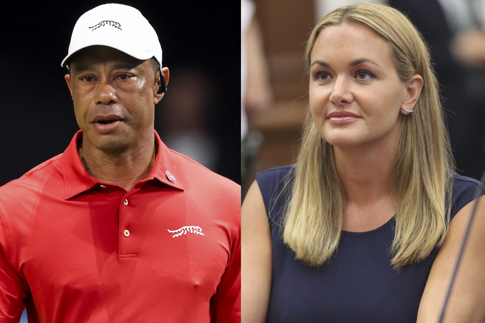 Tiger Woods and Vanessa Trump