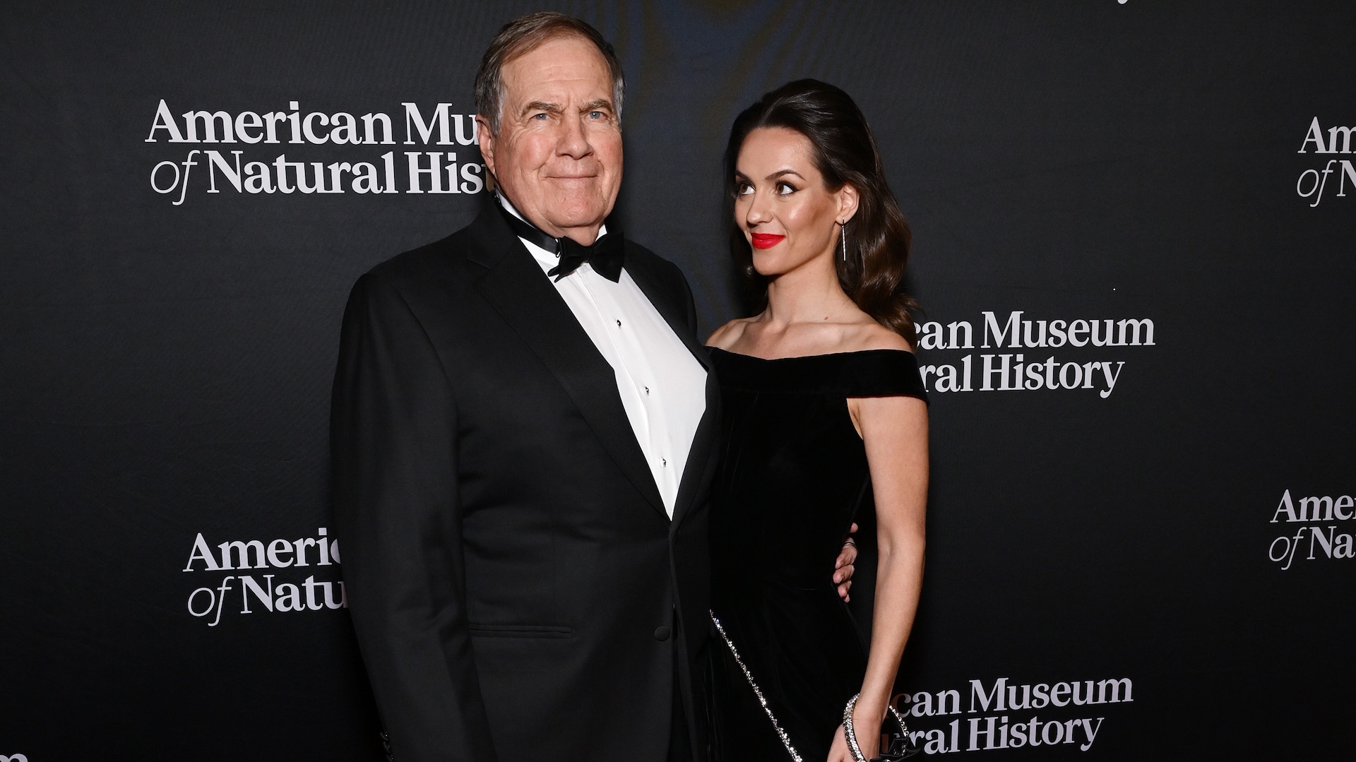 Jordon Hudson and Bill Belichick