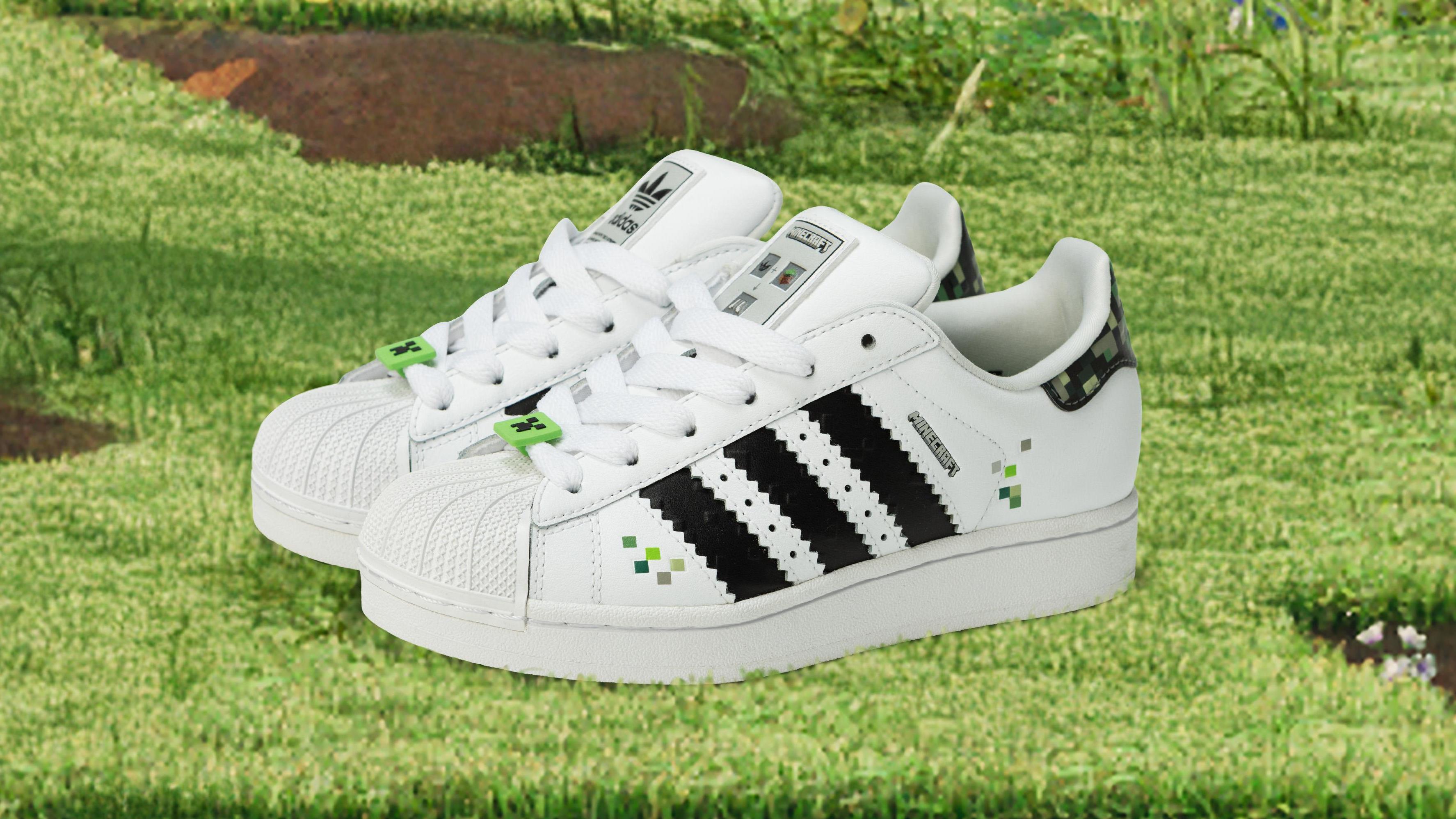 Minecraft x Adidas Superstar